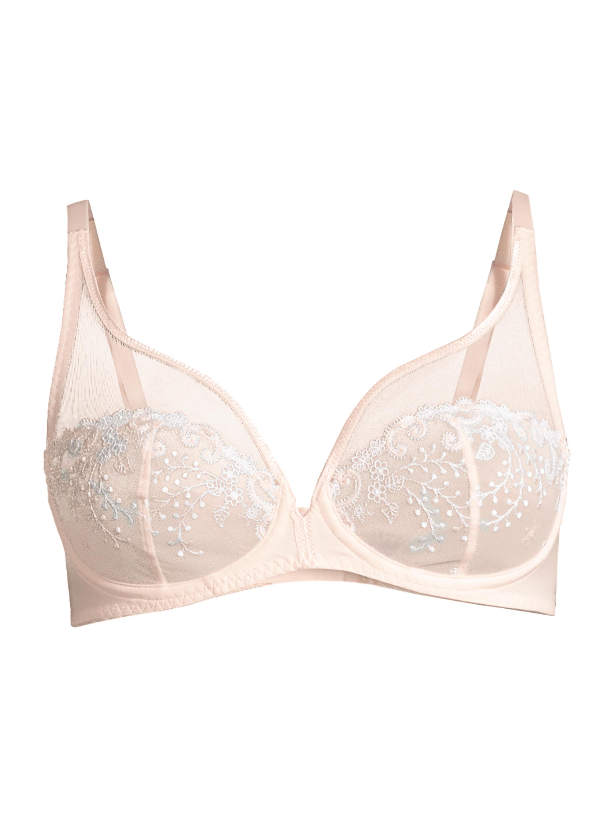 Simone Pérèle Women's Delice Sheer Plunge Bra - Blush