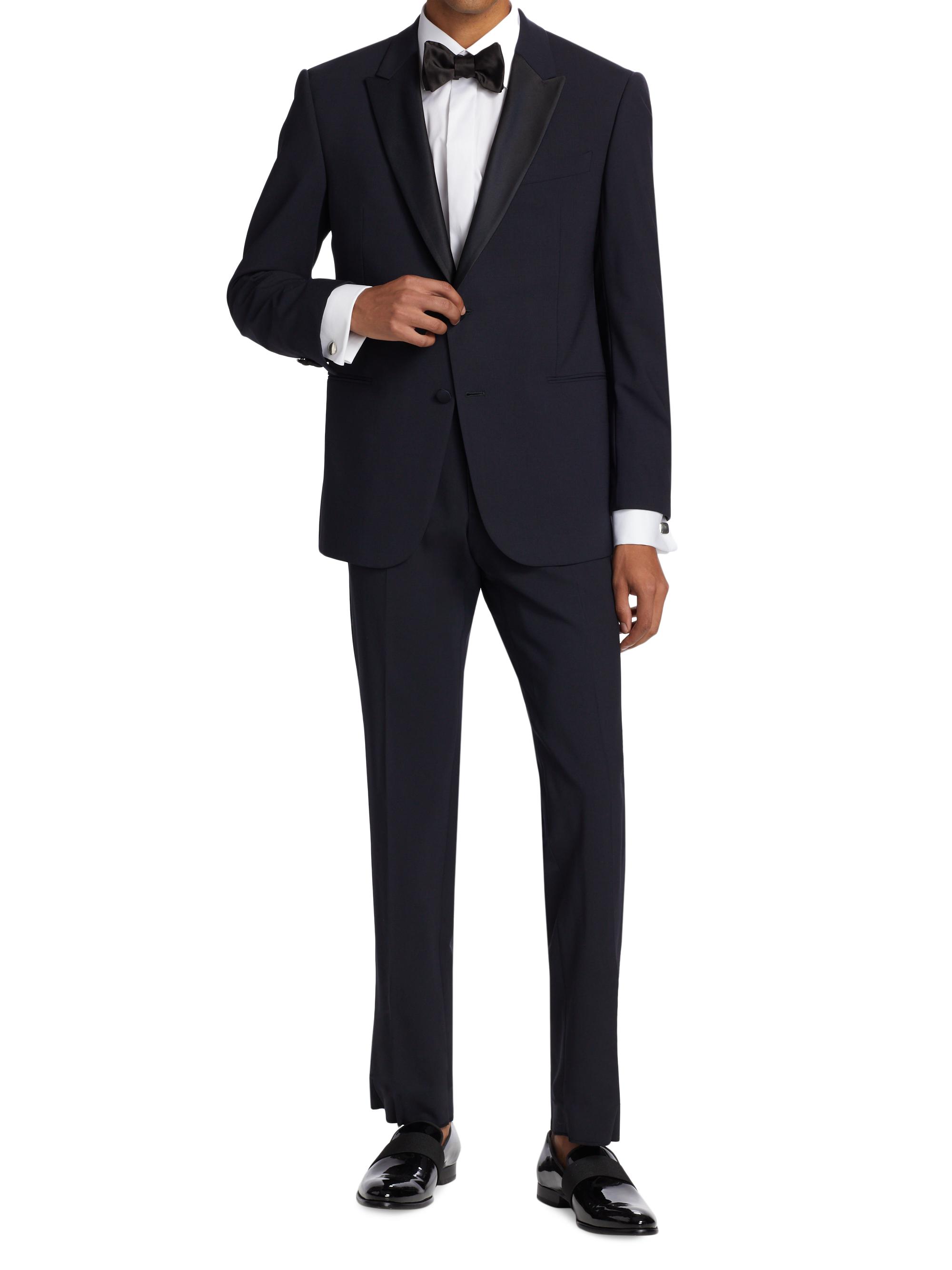 LINE ROBERT 上下セット スーツ ARMANI ✨️美品✨️EMPORIO Single-breasted Armani Giorgio | wool virgin in suit line Soft スーツ