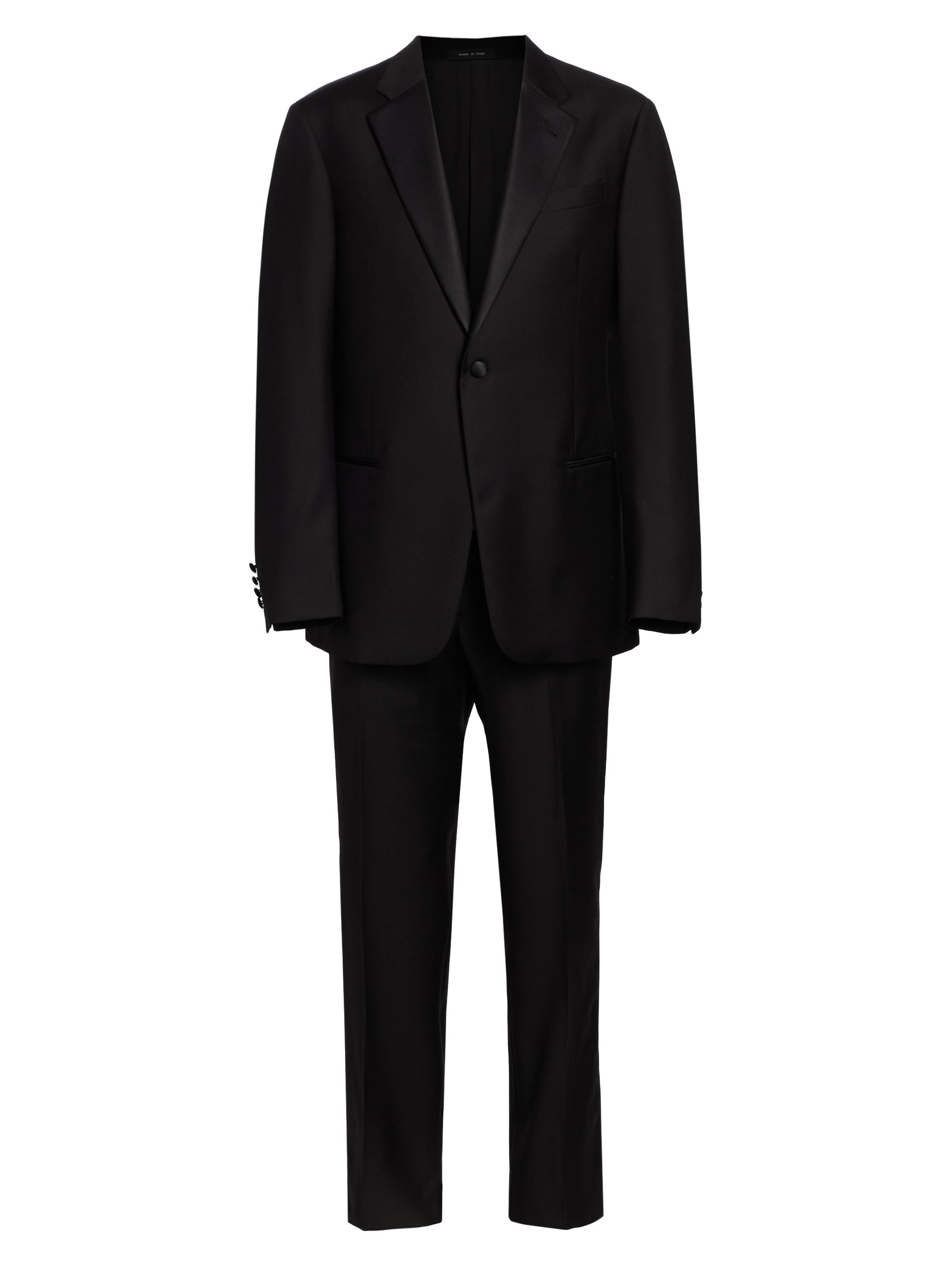 Emporio Armani G-Line Classic Wool Notch Lapel Tuxedo | Saks Fifth