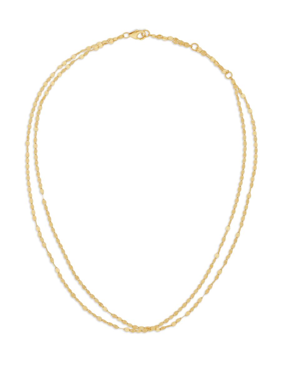 LANA 14K Yellow Gold Double Strand Blake Choker | Saks Fifth Avenue
