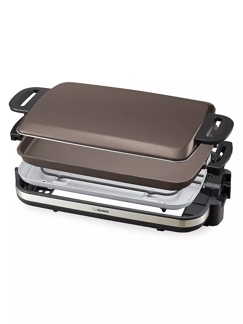 Zojirushi Indoor Table-top Griddle Non Stick Flat Flameless Grill 16x12