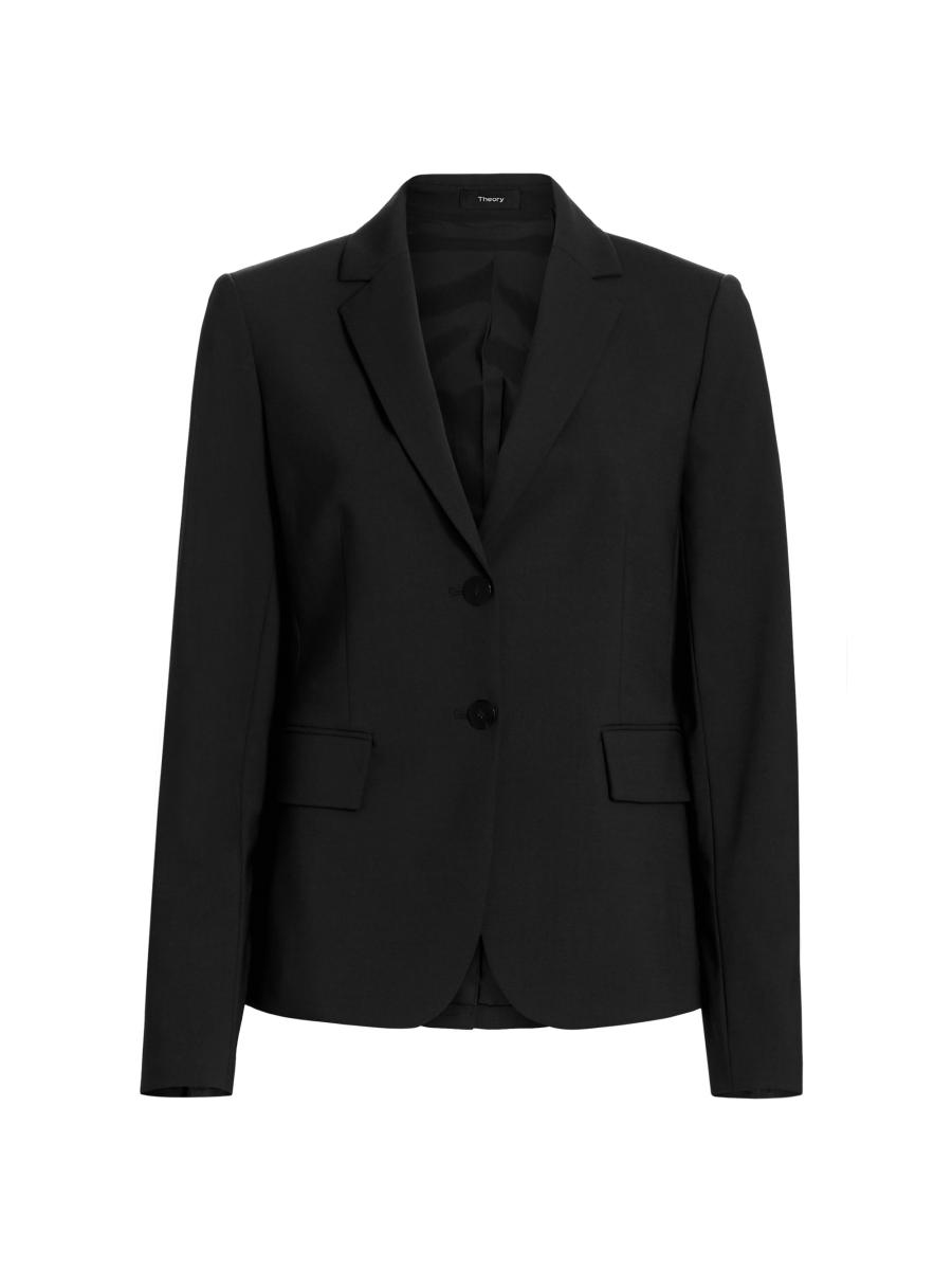 Theory Carissa Wool Blazer | Saks Fifth Avenue