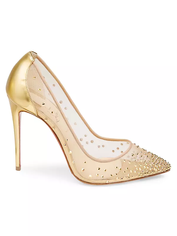 bridal shoes – Christian Louboutin Strass & Crystal shoes
