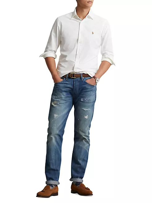 Polo Ralph Lauren Men's Oxford Slim Fit Shirt
