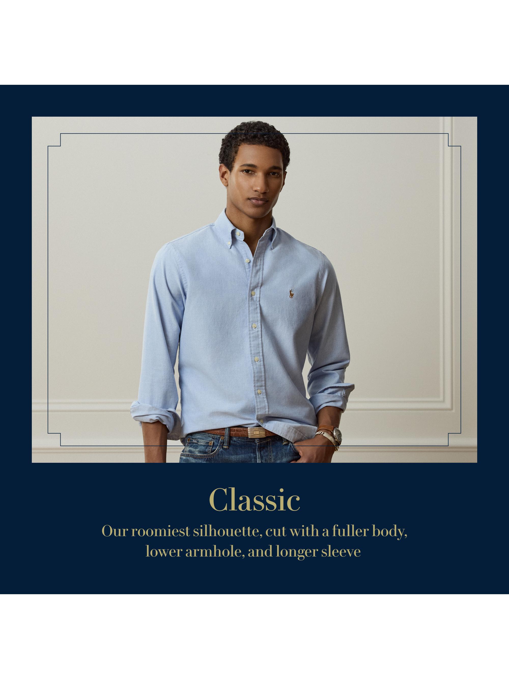 Polo Ralph Lauren Classic-Fit Cotton Oxford Shirt | Saks Fifth Avenue