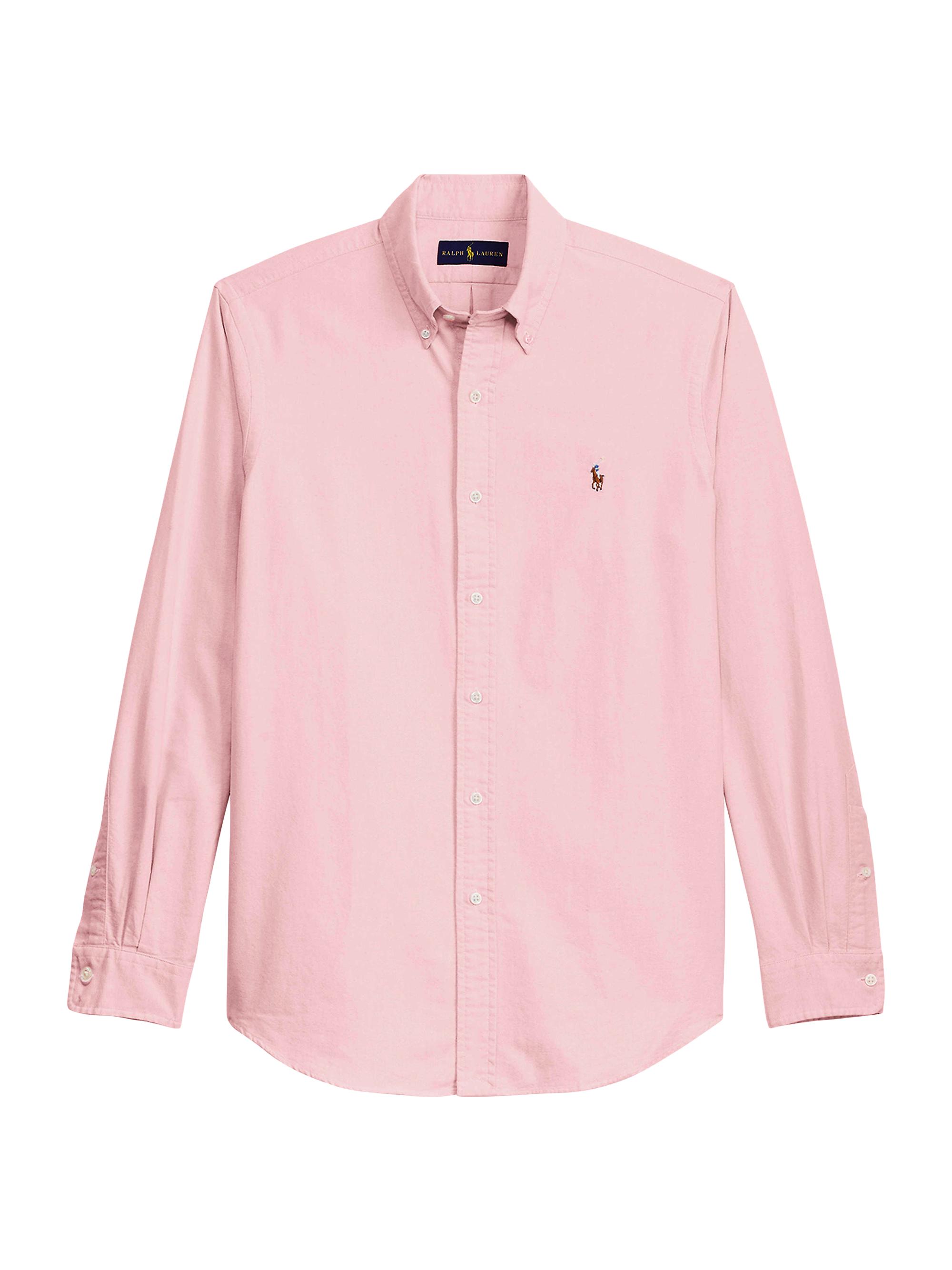 Polo Ralph Lauren Men's Classic-Fit Cotton Oxford Shirt - Pink