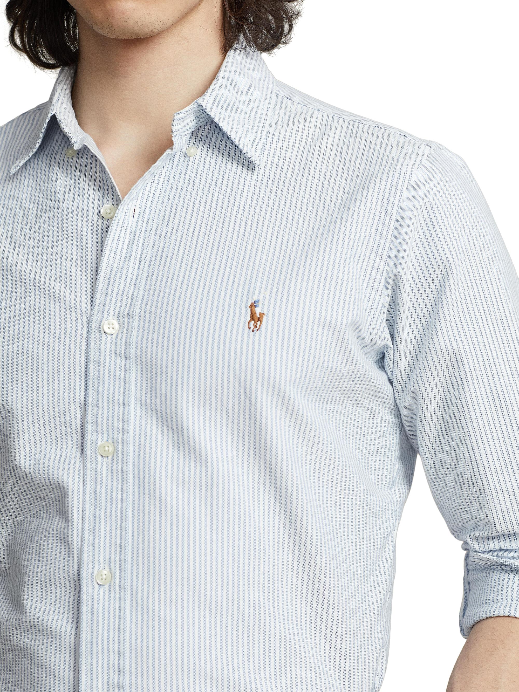 Polo Ralph Lauren Striped Classic-Fit Oxford Shirt | Saks