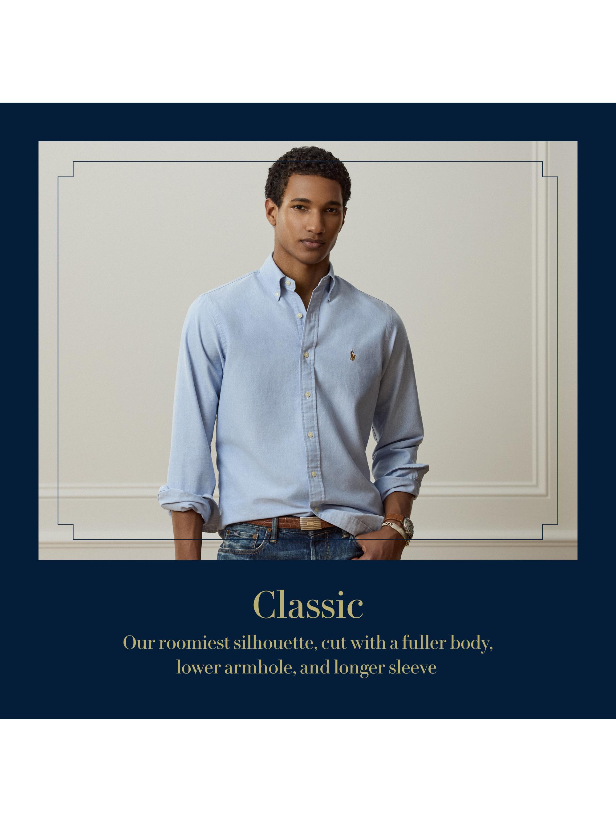 Polo Ralph Lauren Striped Classic-Fit Oxford Shirt | Saks