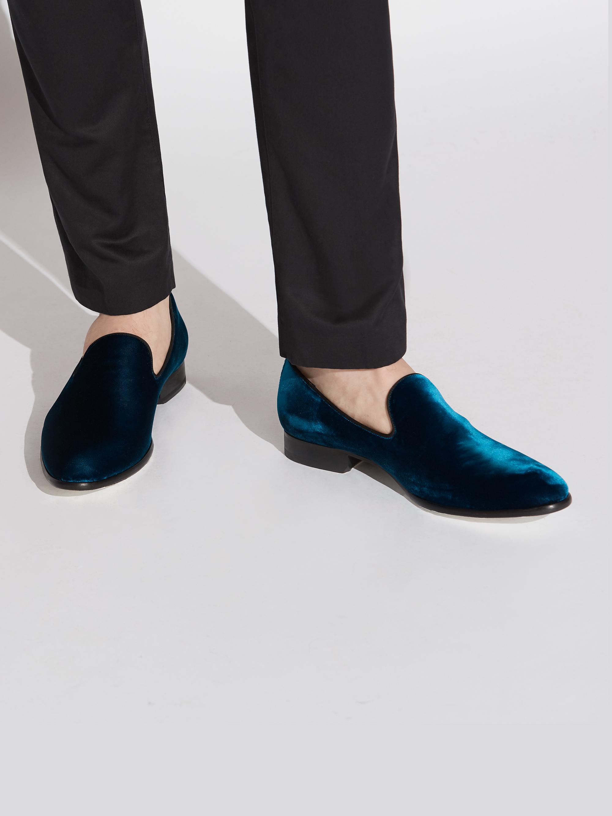 To Boot New York Bolton Velvet Formal Loafers | Saks Fifth  display picture 1