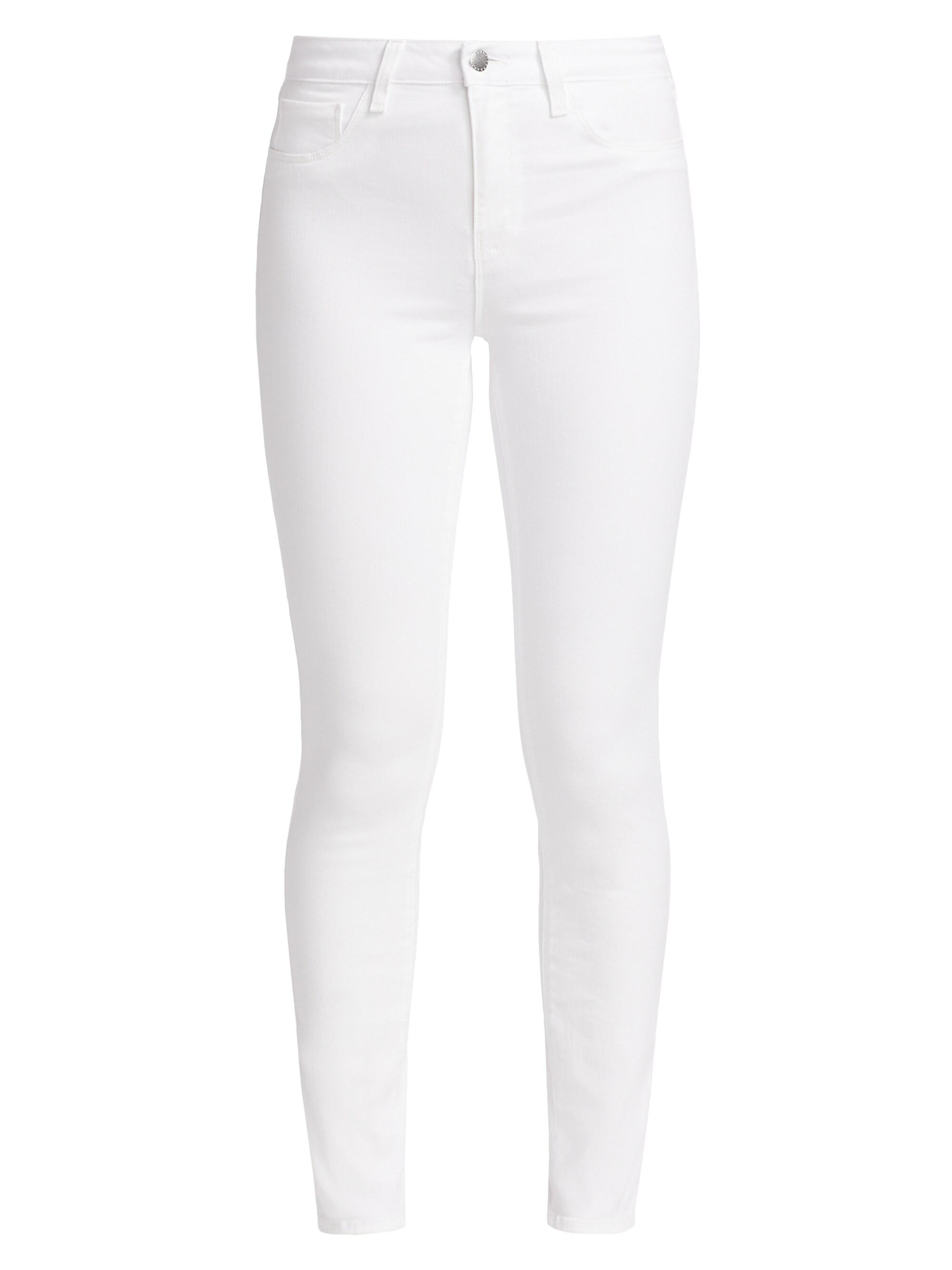 L'AGENCE Women's Marguerite High-Rise Skinny Jeans - White