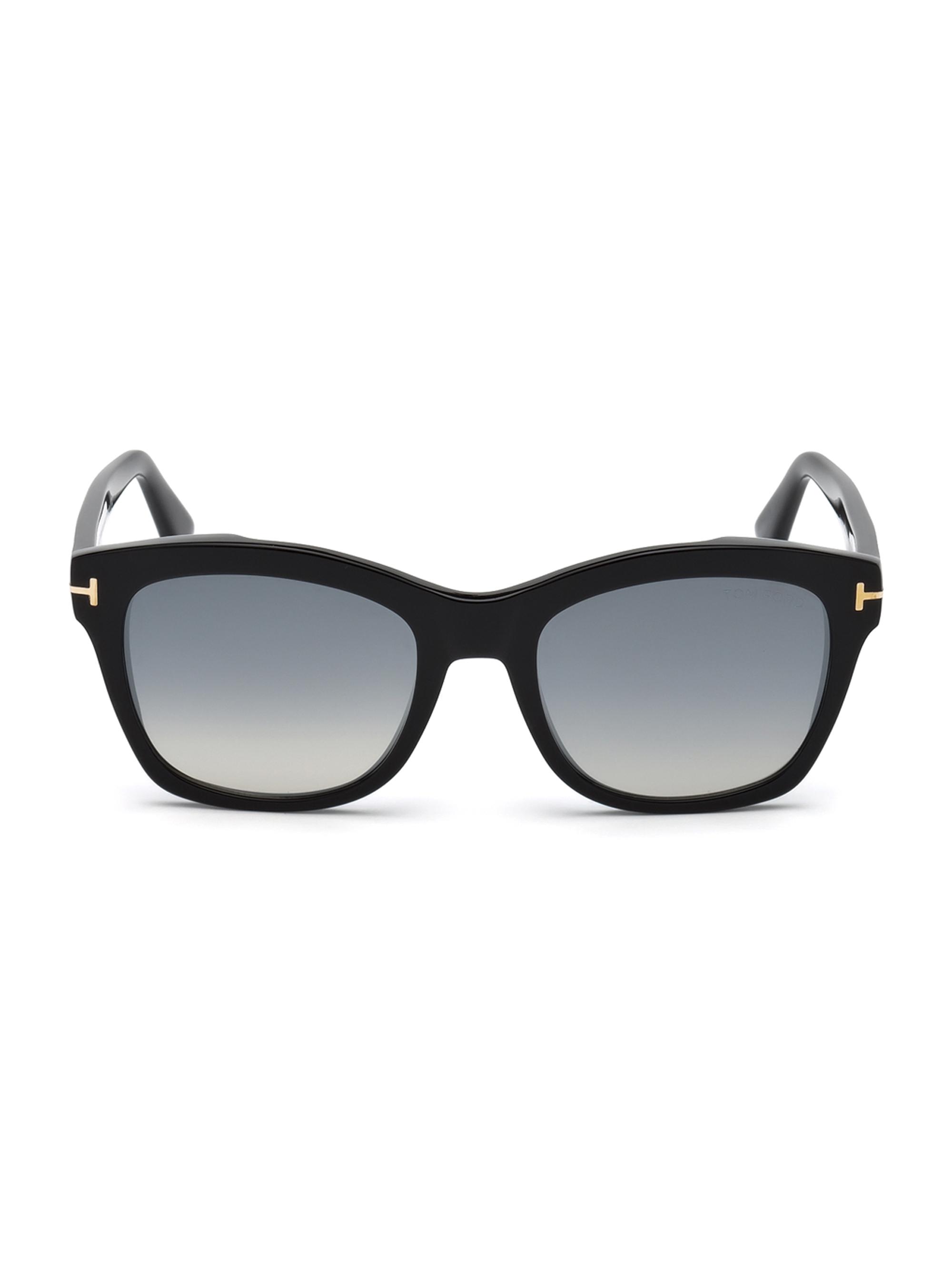 TOM FORD Women's Lauren 52MM Square Sunglasses - Black