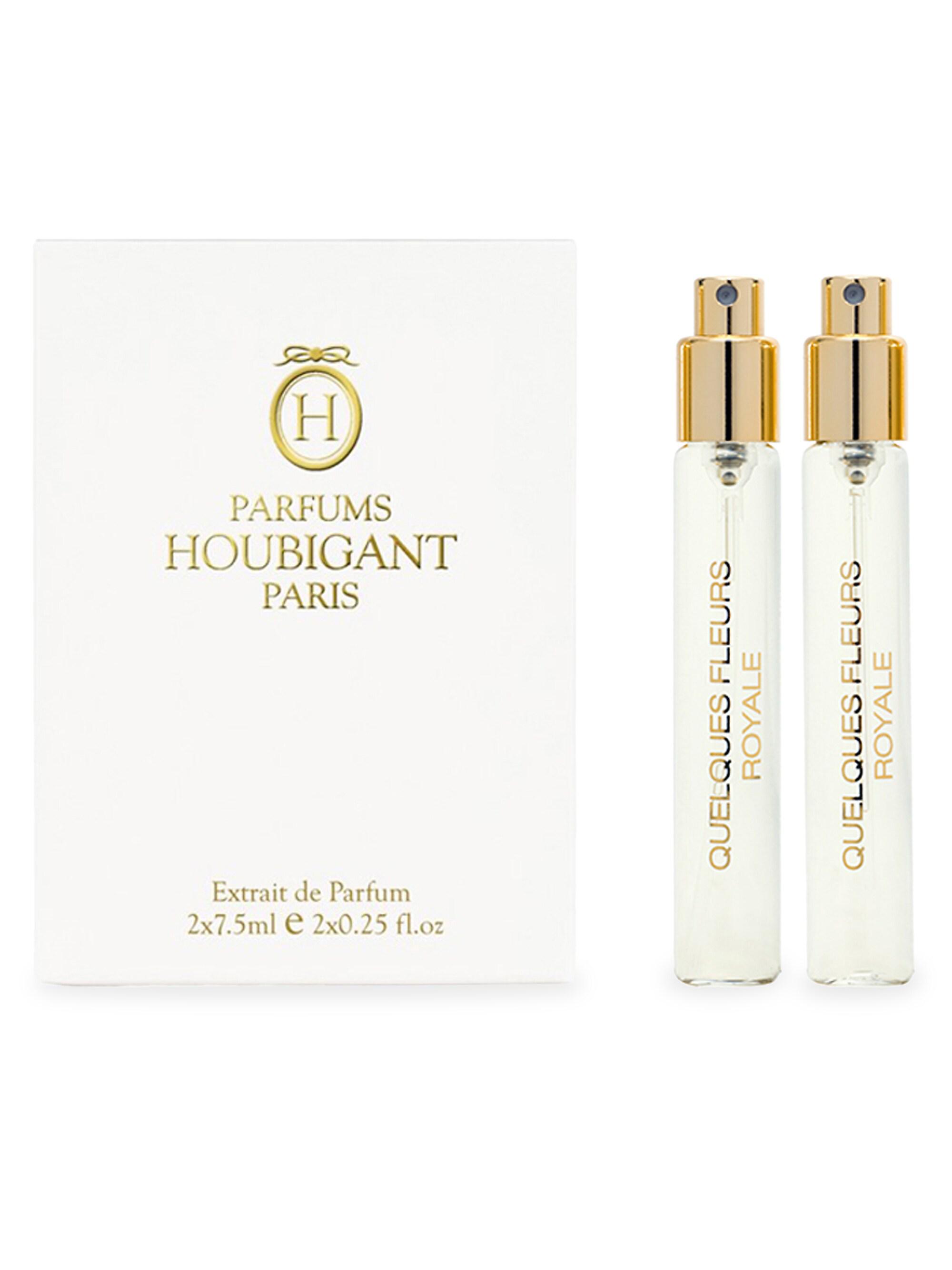 Houbigant Paris Quelques Fleurs Royale Extrait 2-Piece Travel Spray Refill Set