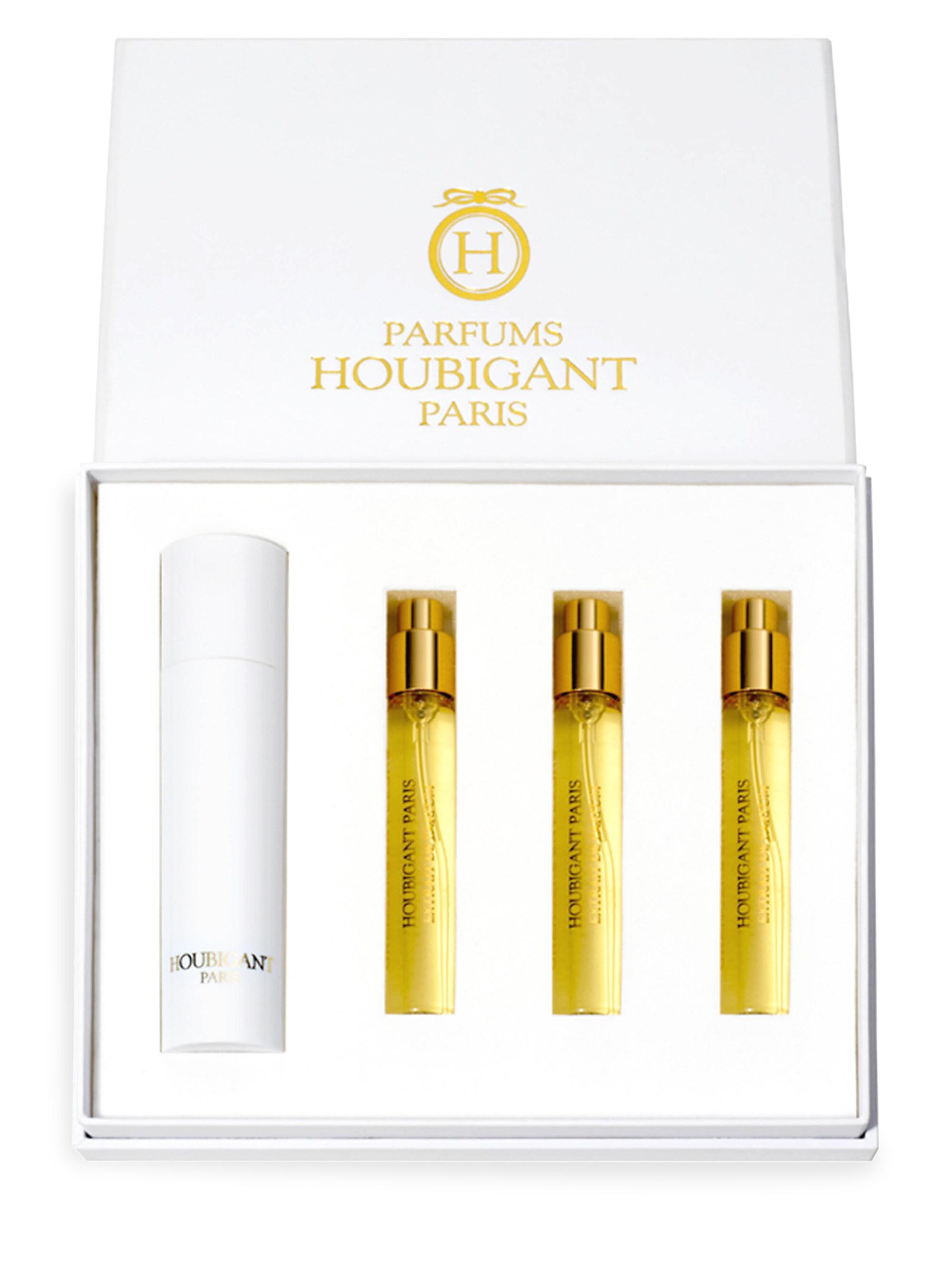 Houbigant Paris Quelques Fleurs L'Original 4-Piece Travel Spray Refill Set