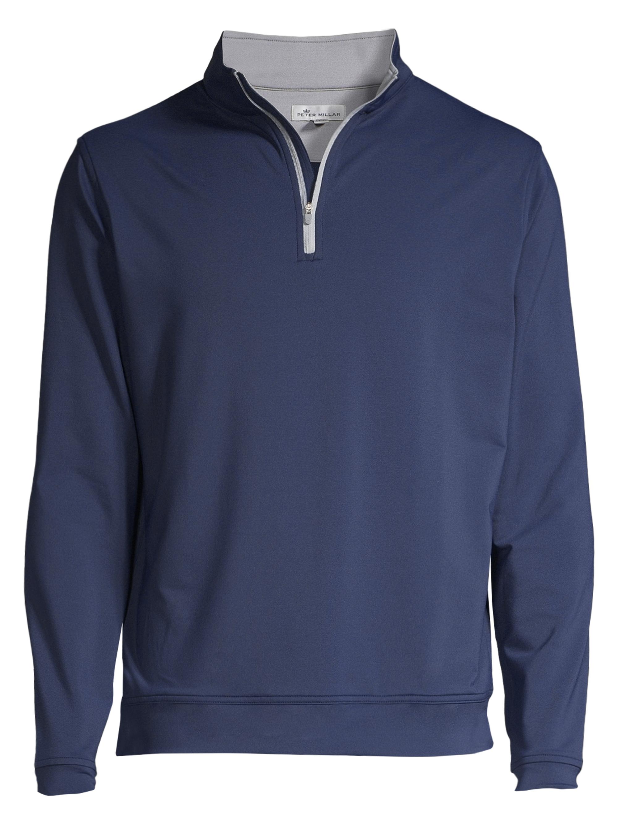Peter Millar Men's Perth Performance Quarter-Zip Top - Iron