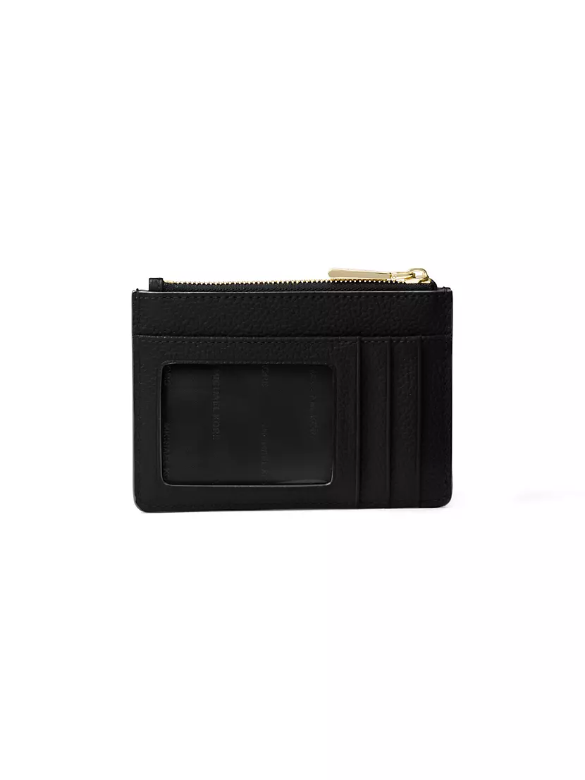 Michael Kors Black Ladies Leather Coin Purse 32T7GM9P0L-001 191262191527 -  Handbags - Jomashop