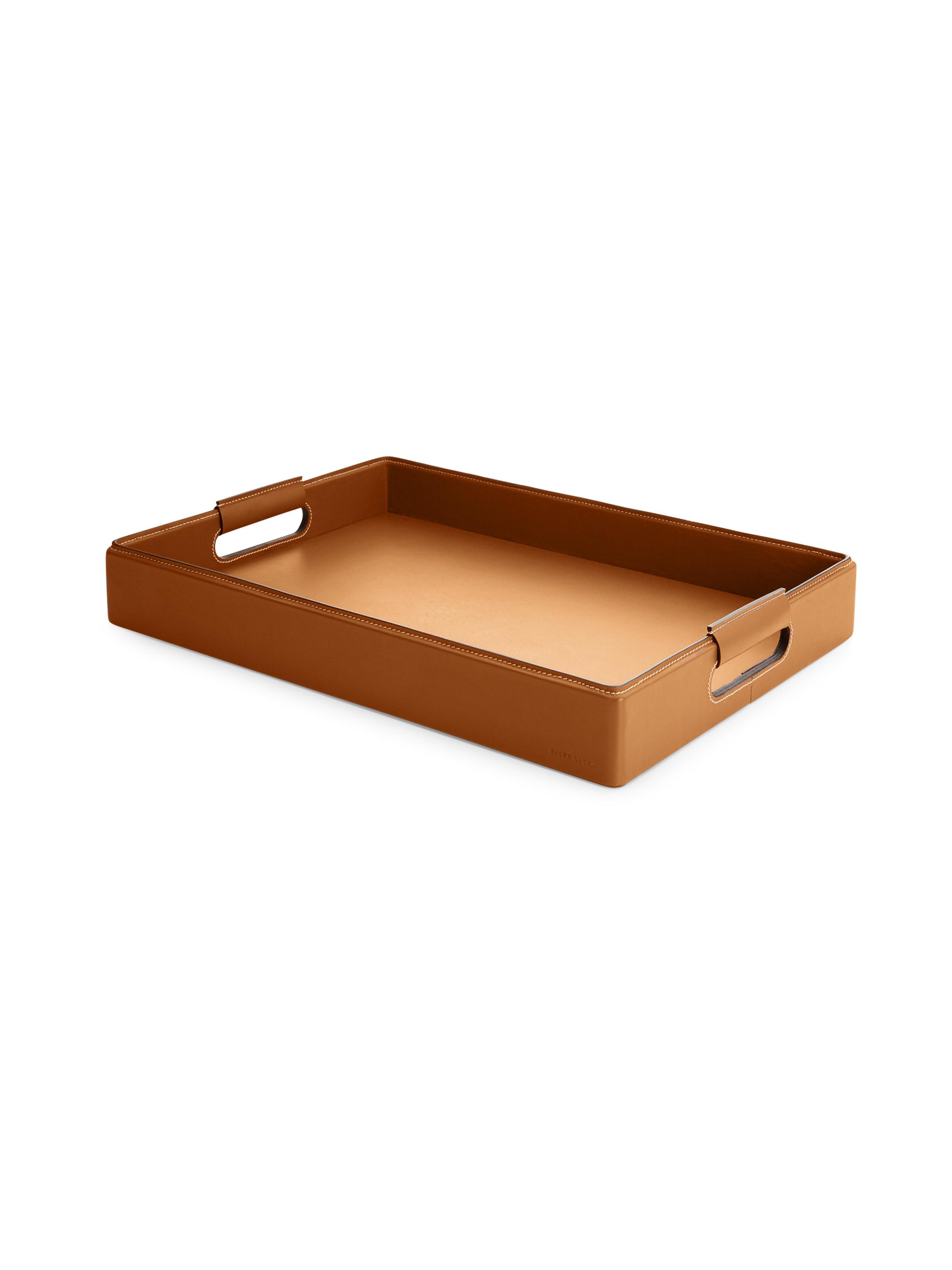 Ralph Lauren Wyatt Small Tray - Saddle