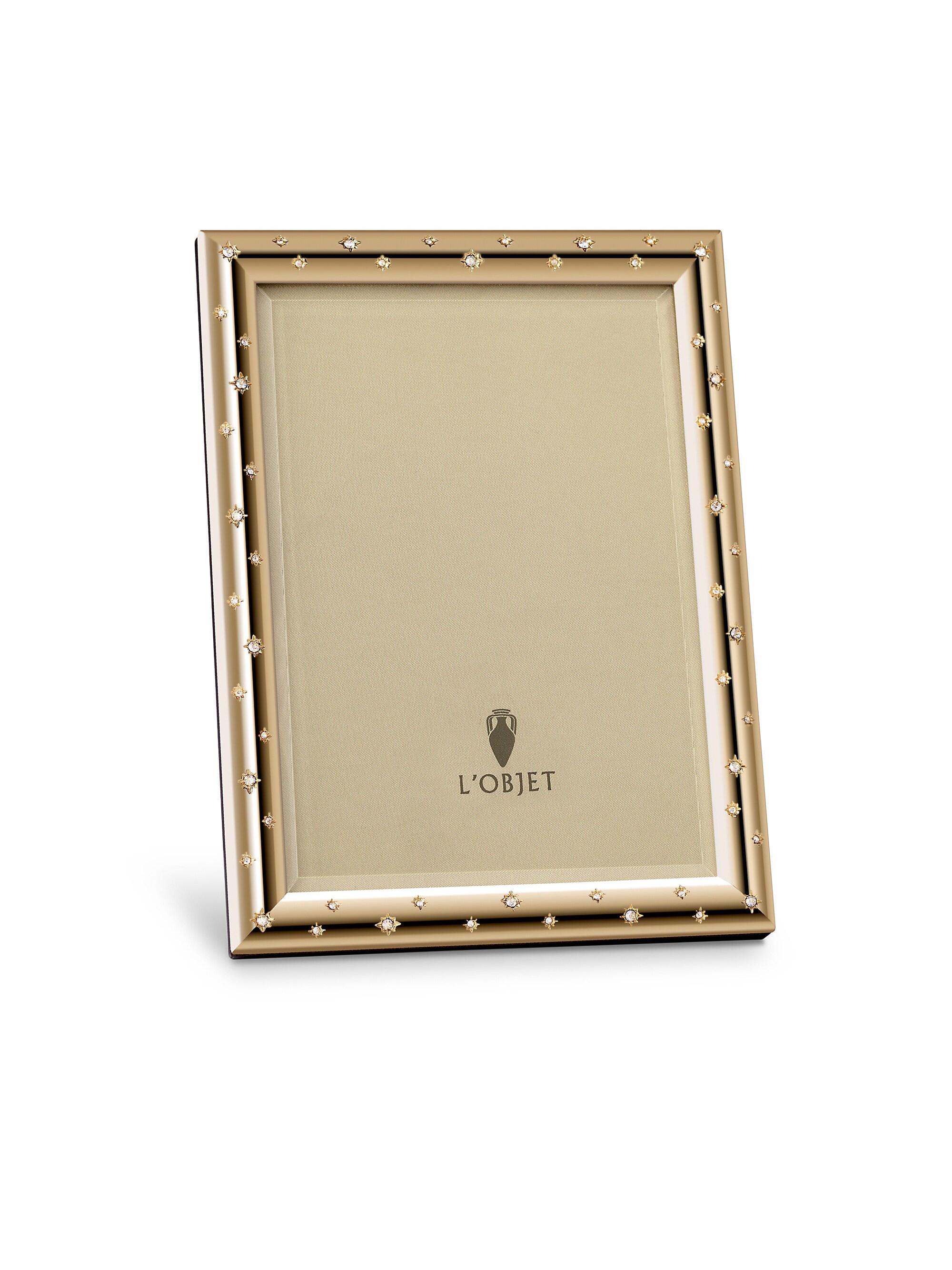 L'Objet Frames Star Picture Frame - Gold 8 x 10