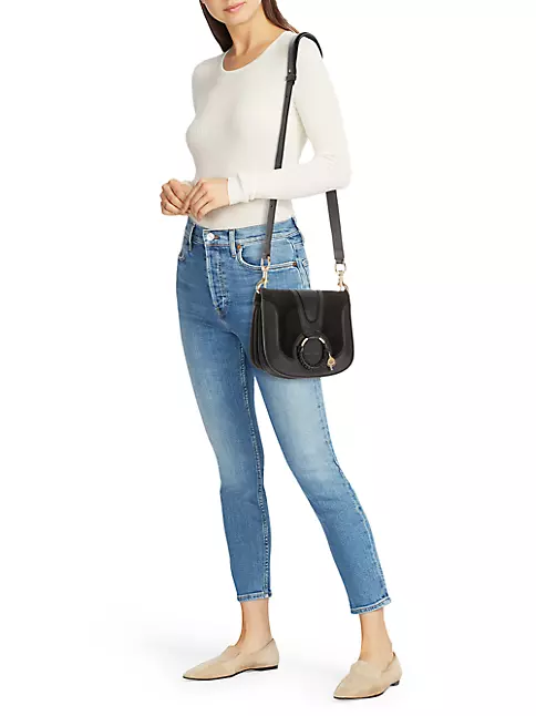 Chloé Mini Hana Leather Shoulder Bag