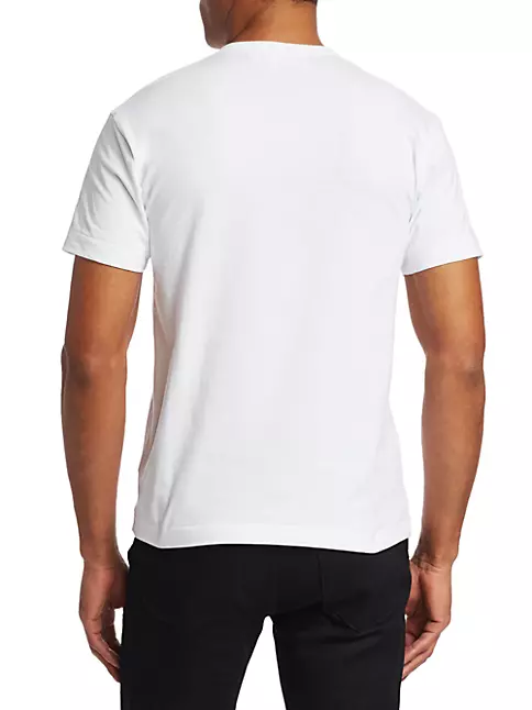 90s Unisex Polka Dot Tee white All Over Print T Shirt 