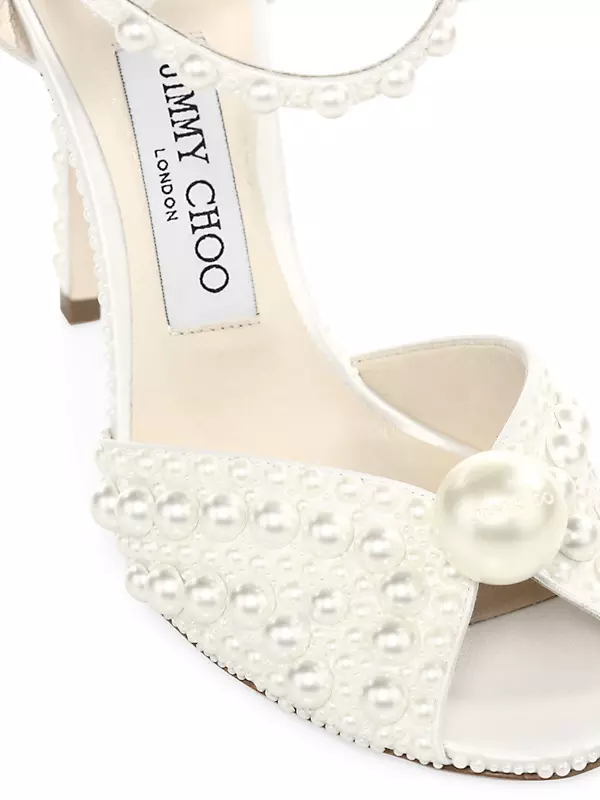 Jimmy Choo customized bridal shoes