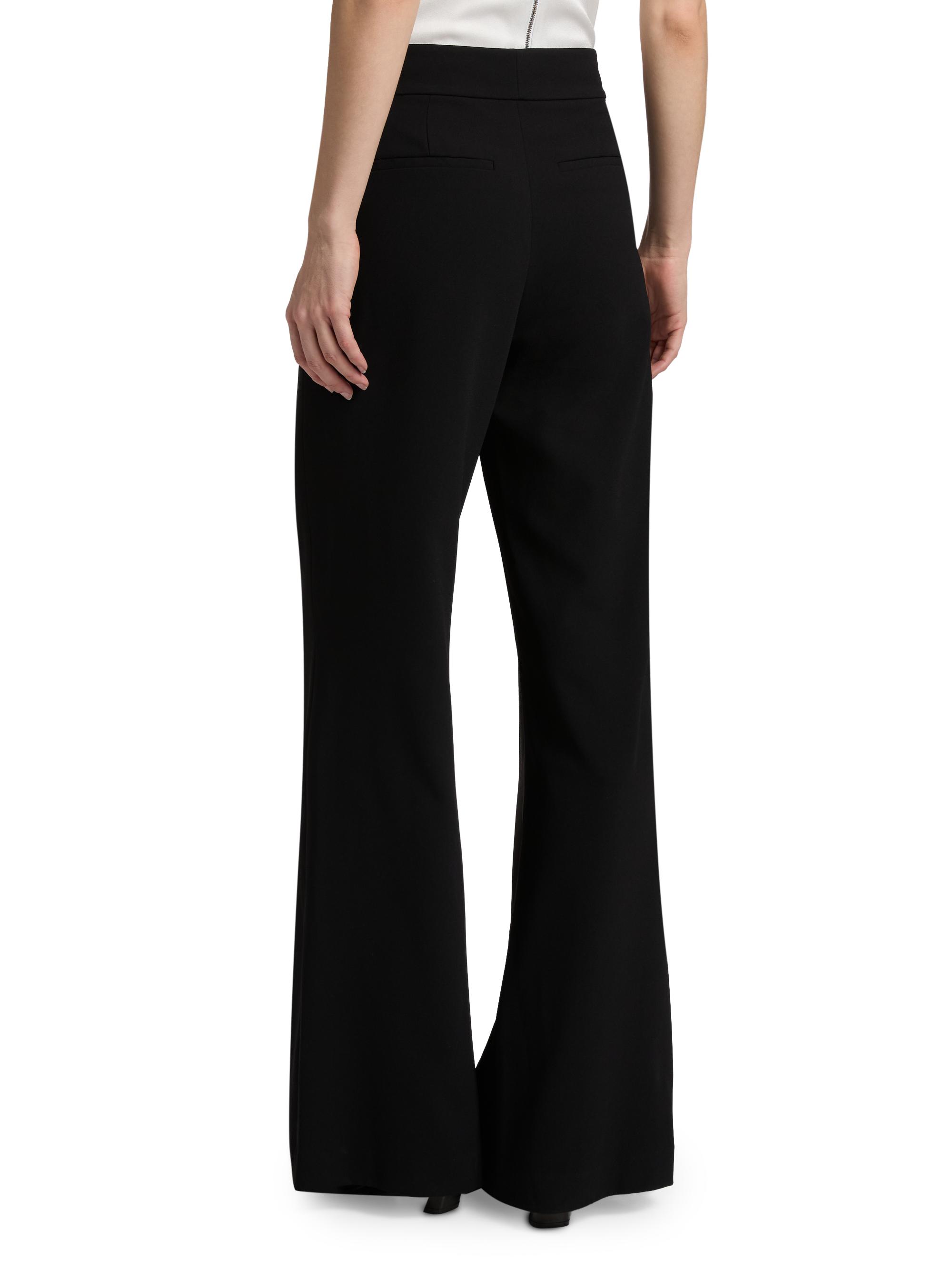 Alice + Olivia Dylan High-Waist Wide-Leg Pants | Saks Fifth Avenue