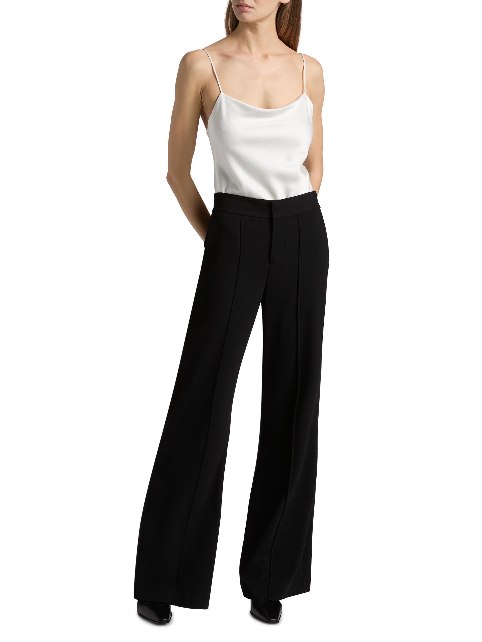 ALICE + OLIVIA Dylan High-Waist Wide-Leg Pants | Saks Fifth Avenue