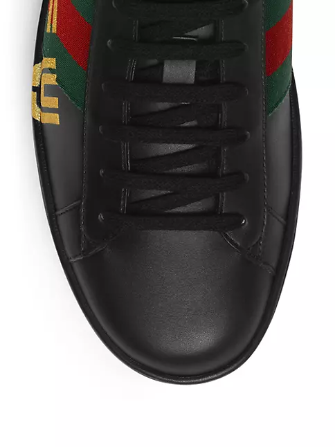 Gucci New Ace Sneaker in Black