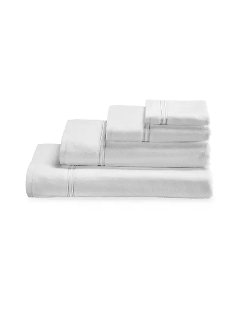 Frette Classic Bath Sheet - White Grey