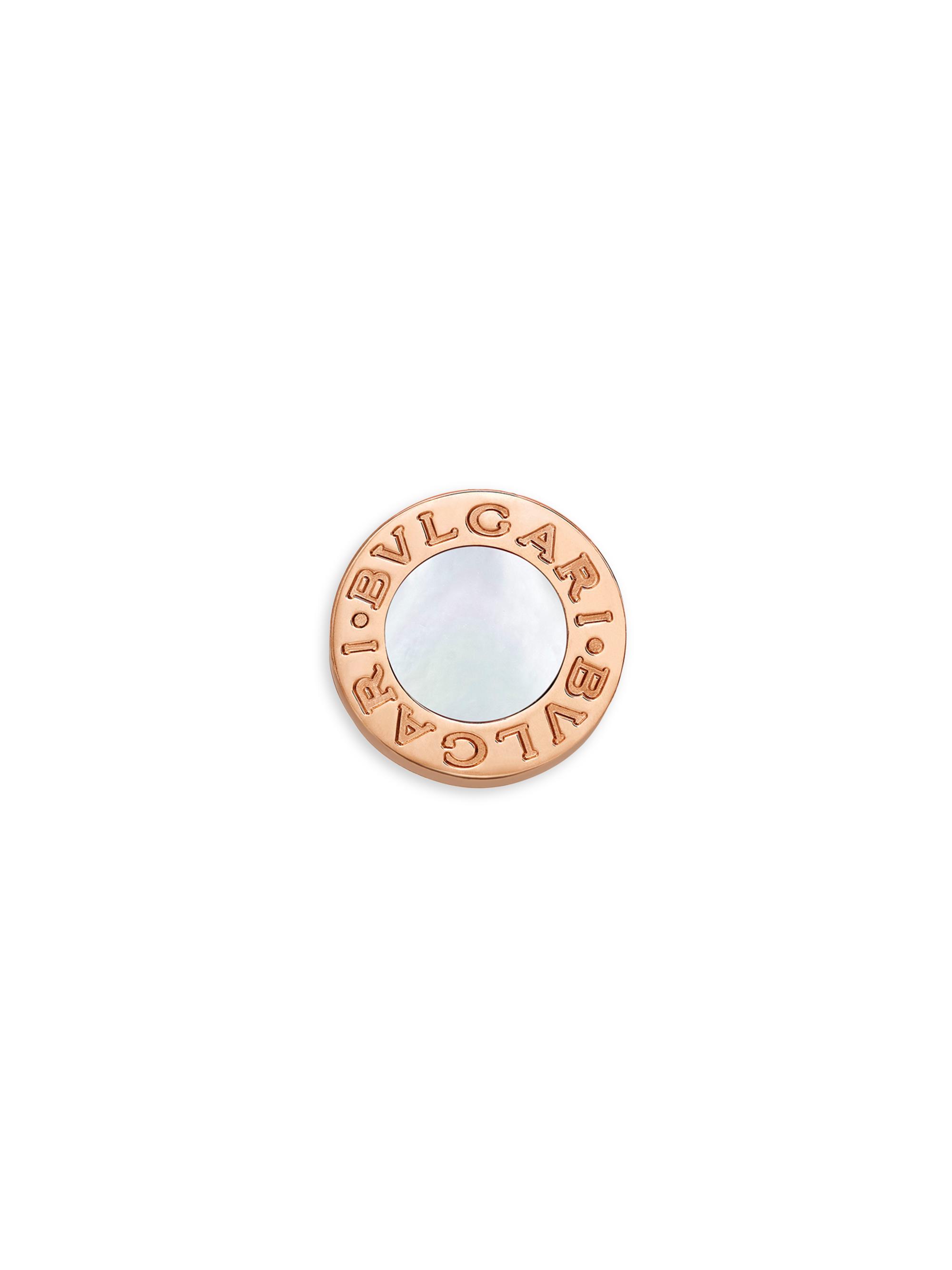 BVLGARI Women's  BVGLARI 18K Rose Gold & Gemstone Single Stud Earring - Rose Gold