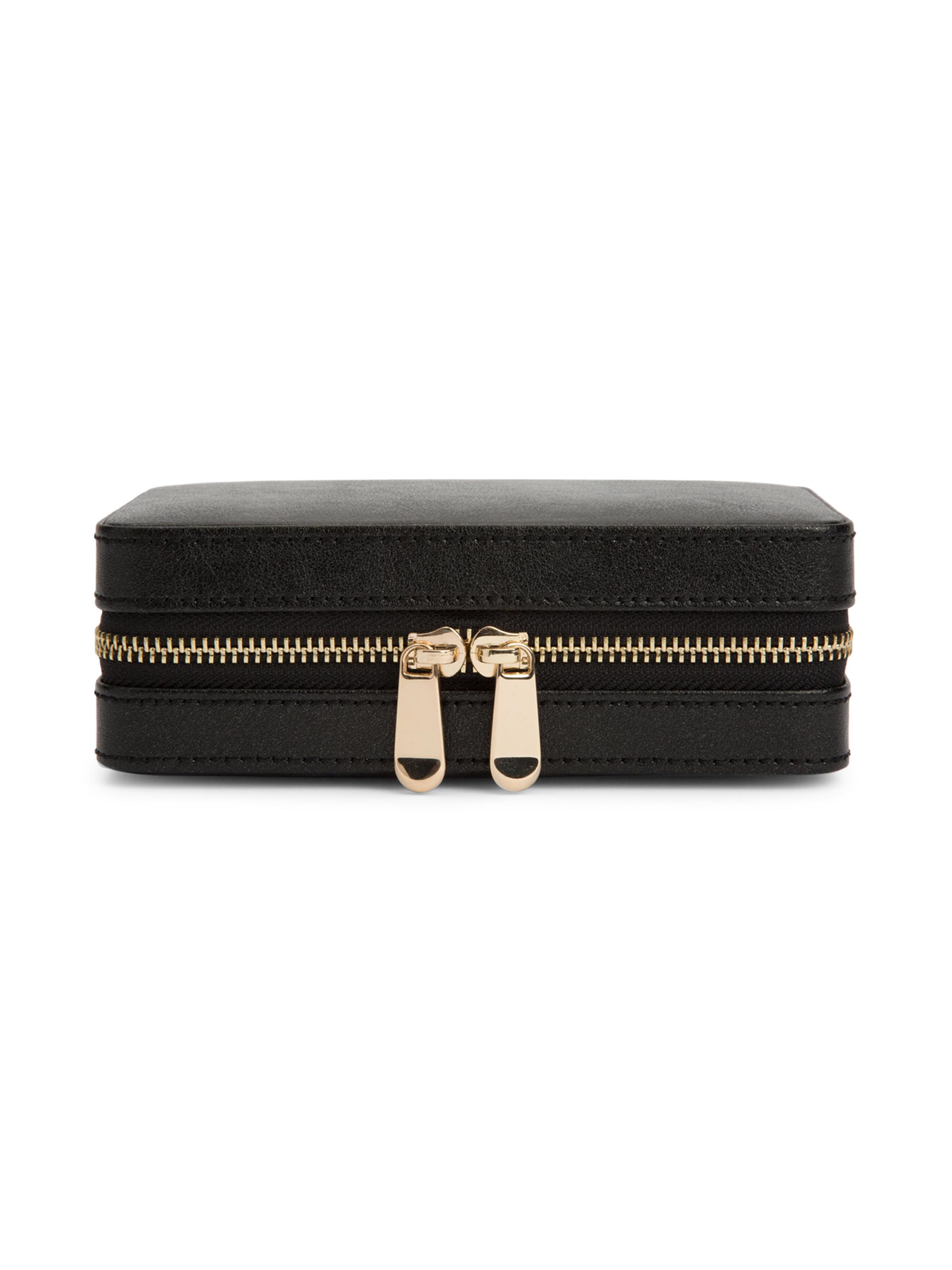 Wolf Maria Large Quilted Leather Zip Jewelry Case | Saks Fifth Avenue