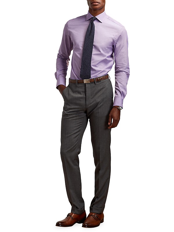 Shop Ralph Lauren Purple Label Aston Dress Shirt | Saks Shop Ralph Lauren Purple Label Aston Dress Shirt | Saks