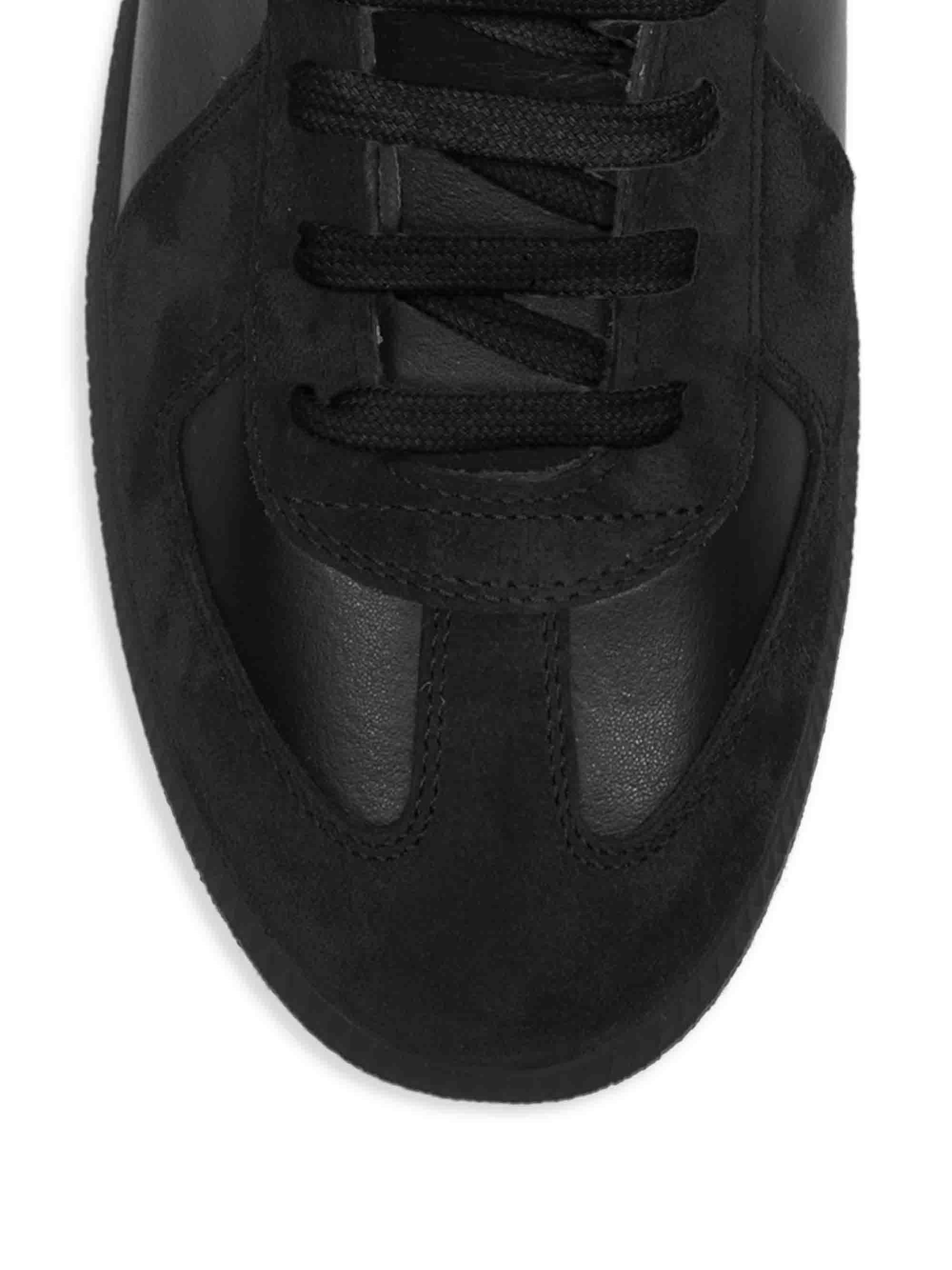 Maison Margiela Replica Leather & Suede Low-Top Sneakers | Saks