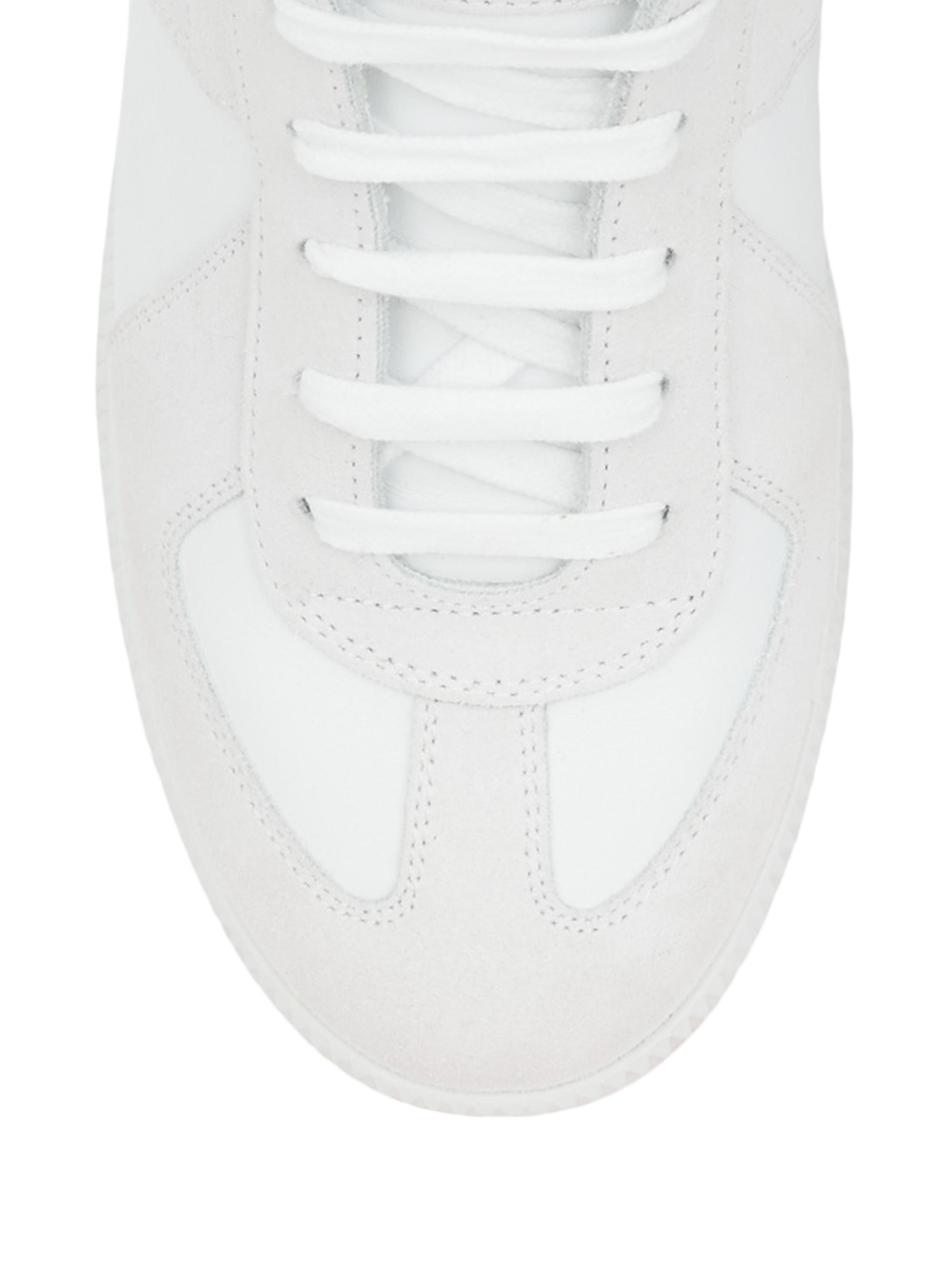 Replica Leather & Suede Low-Top Sneakers