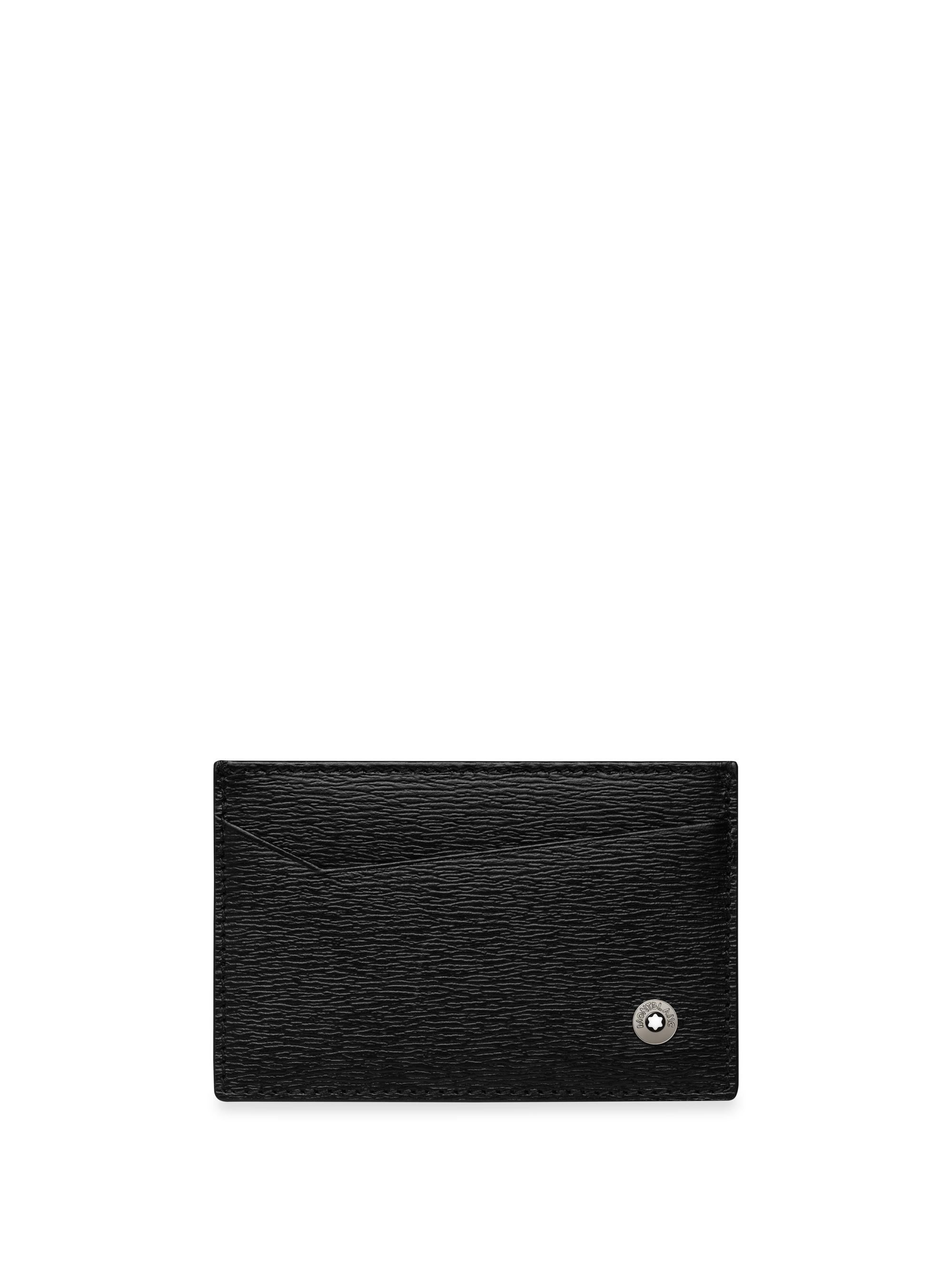 Montblanc Men's 4810 Westside Leather Card Case - Black