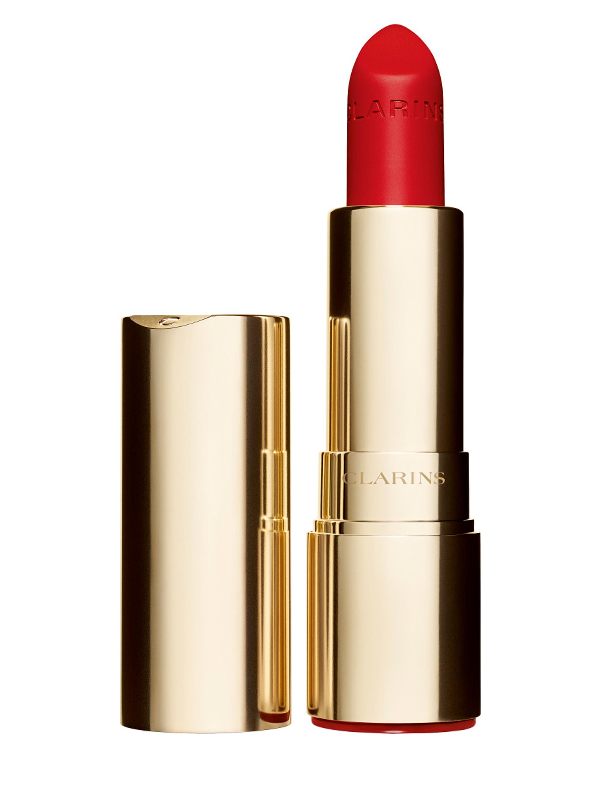 Clarins Women's Joli Rouge Velvet Matte Lipstick - 761V Spicy Chili