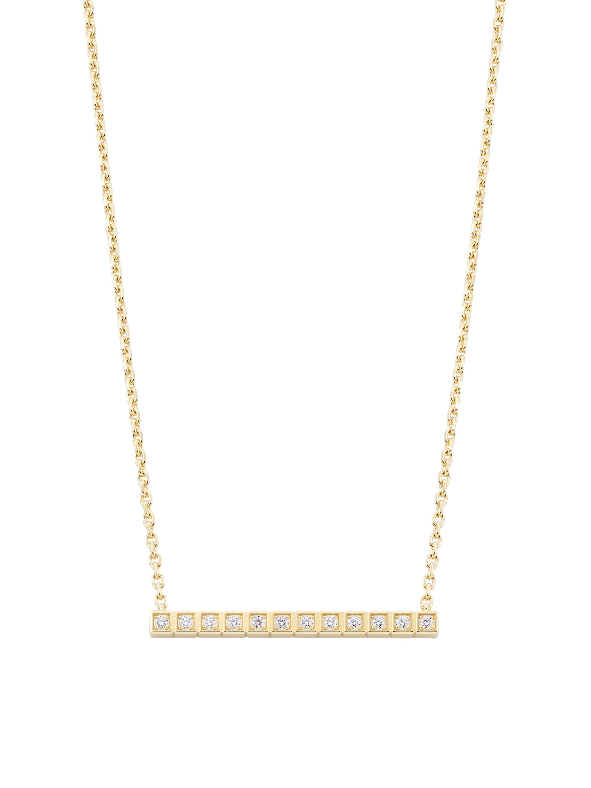 Chopard Women's Collier Ice Cube Diamond & 18K Yellow Gold Necklace - Yellow Gold