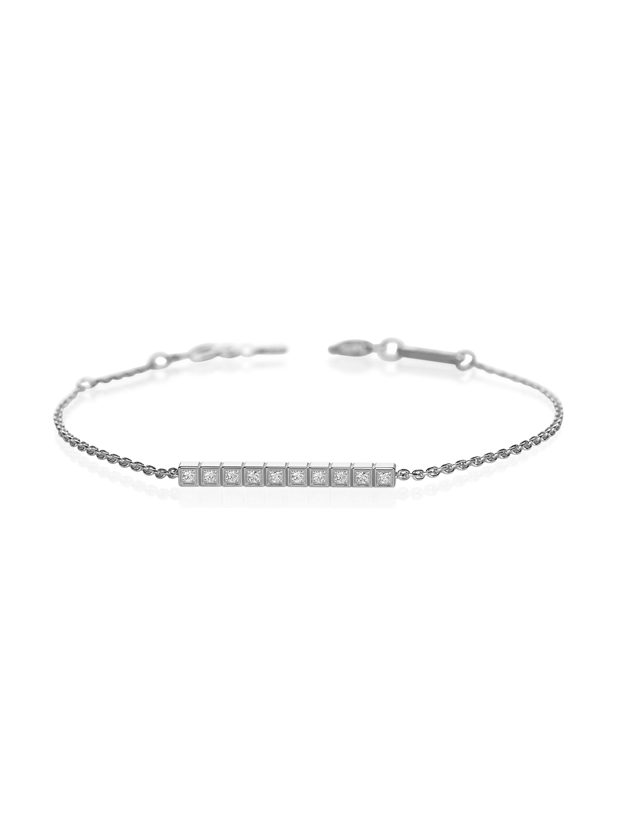 Chopard Women's Ice Cube Diamond & 18K White Gold Bracelet - White Gold