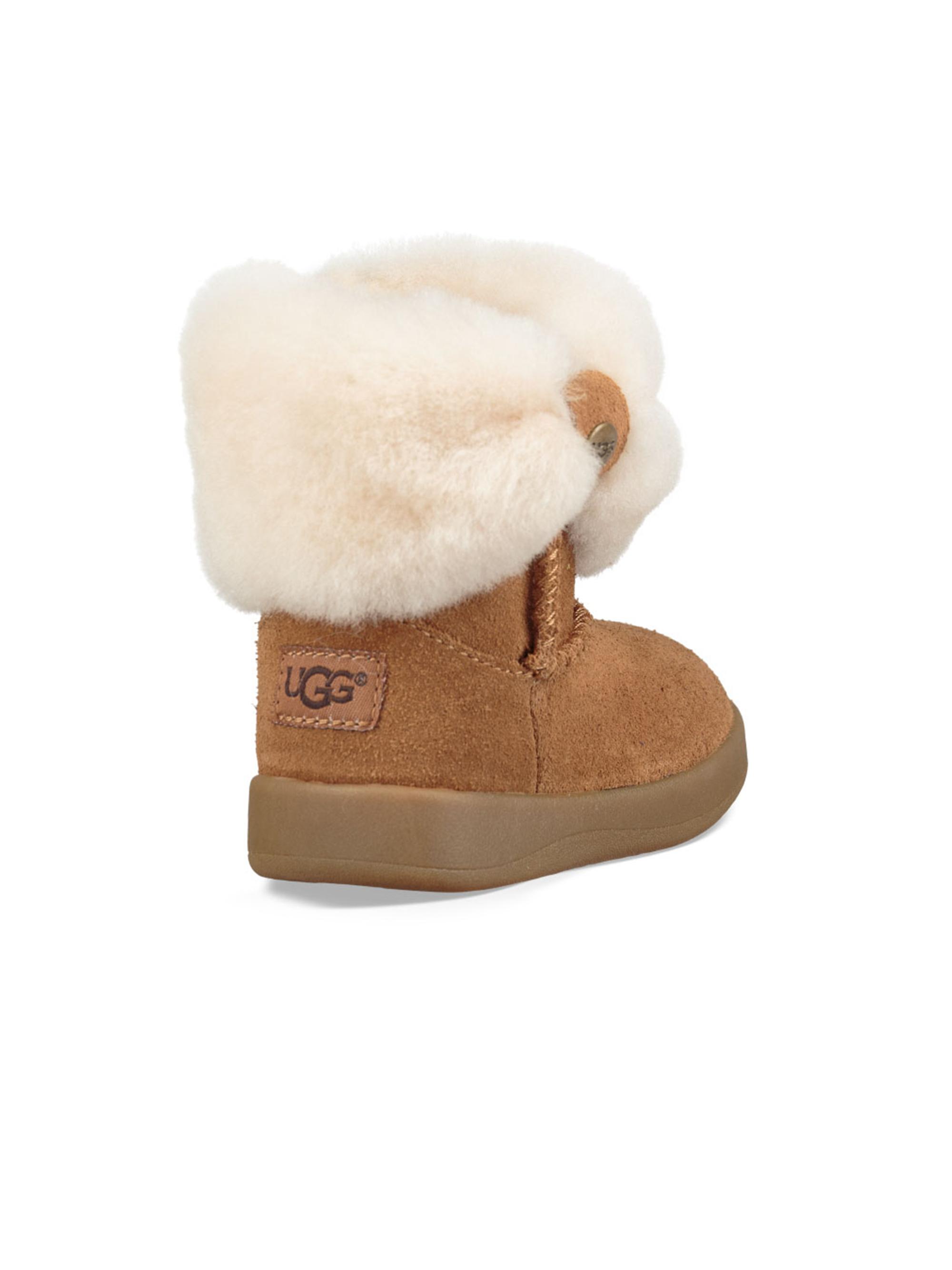 UGG Baby Girl's Ramona Faux-Shearling Suede Boot Saks Fifth Avenue