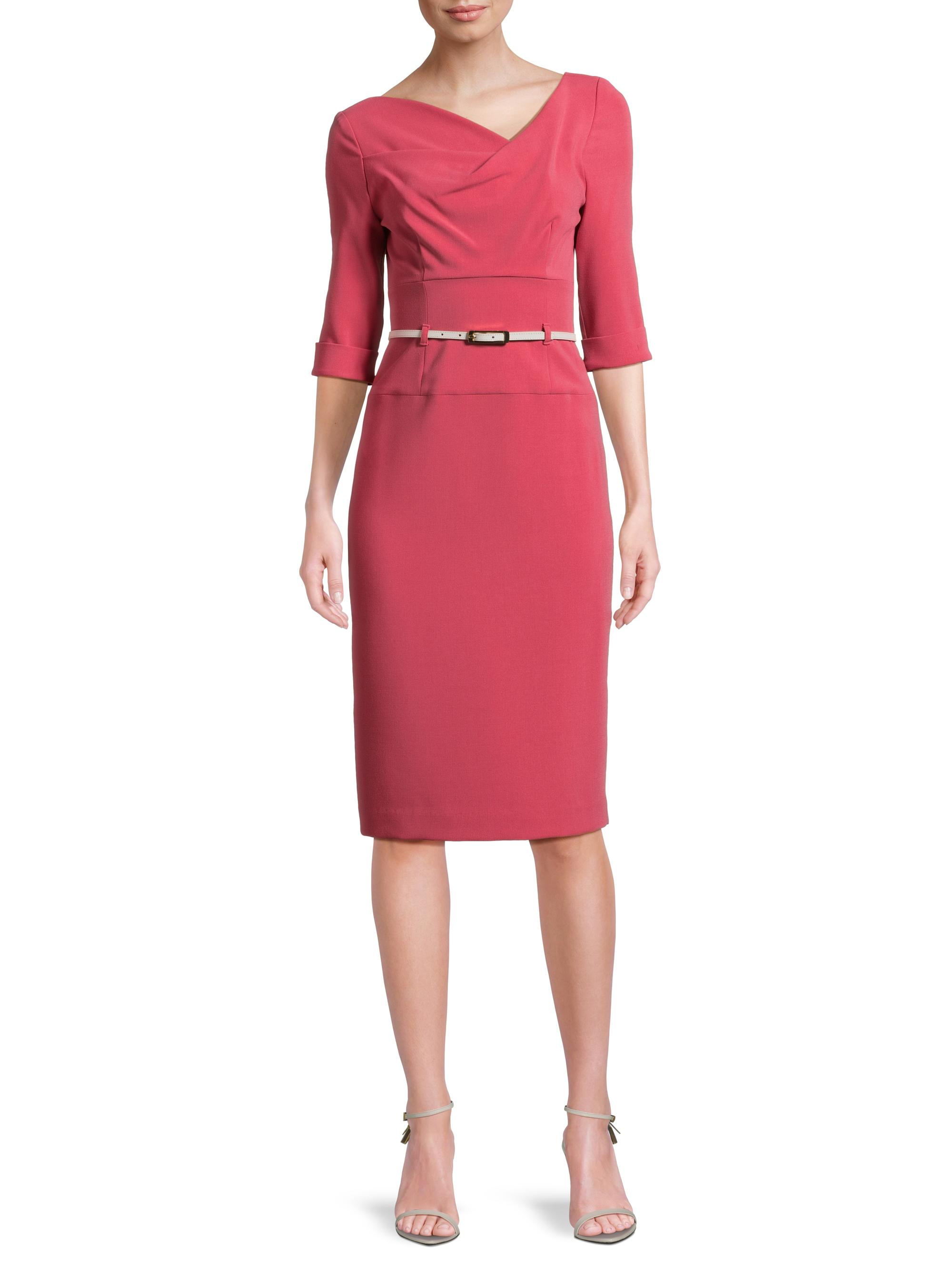 Black Halo Jackie O Loft Woven Sheath Dress | Saks Fifth Avenue
