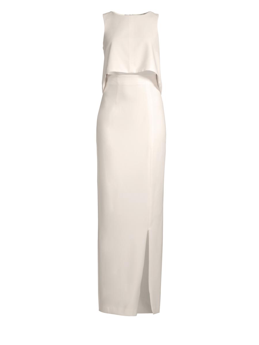 Black Halo Kacie Two-Piece Maxi Dress Set | Saks Fifth Avenue