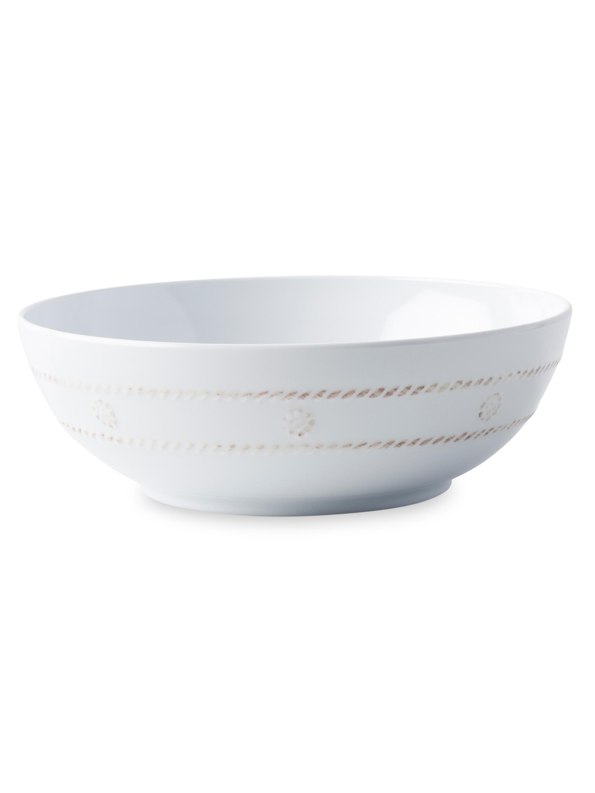 Juliska Berry & Thread Melamine Coupe Bowl - White Wash