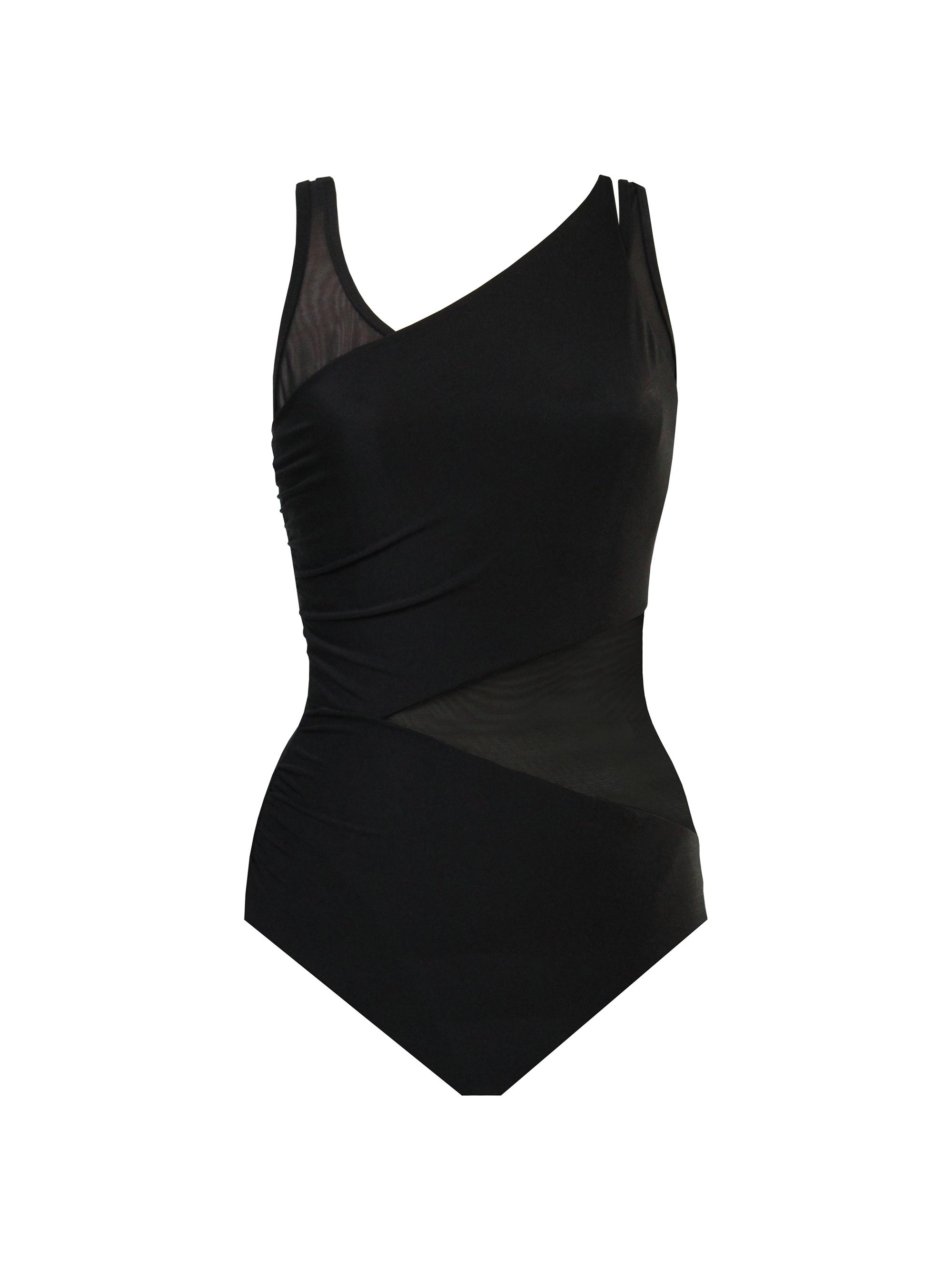 Miraclesuit Swim Women's Illusionist Azura One-Piece Illusionists Swimsuit - Black