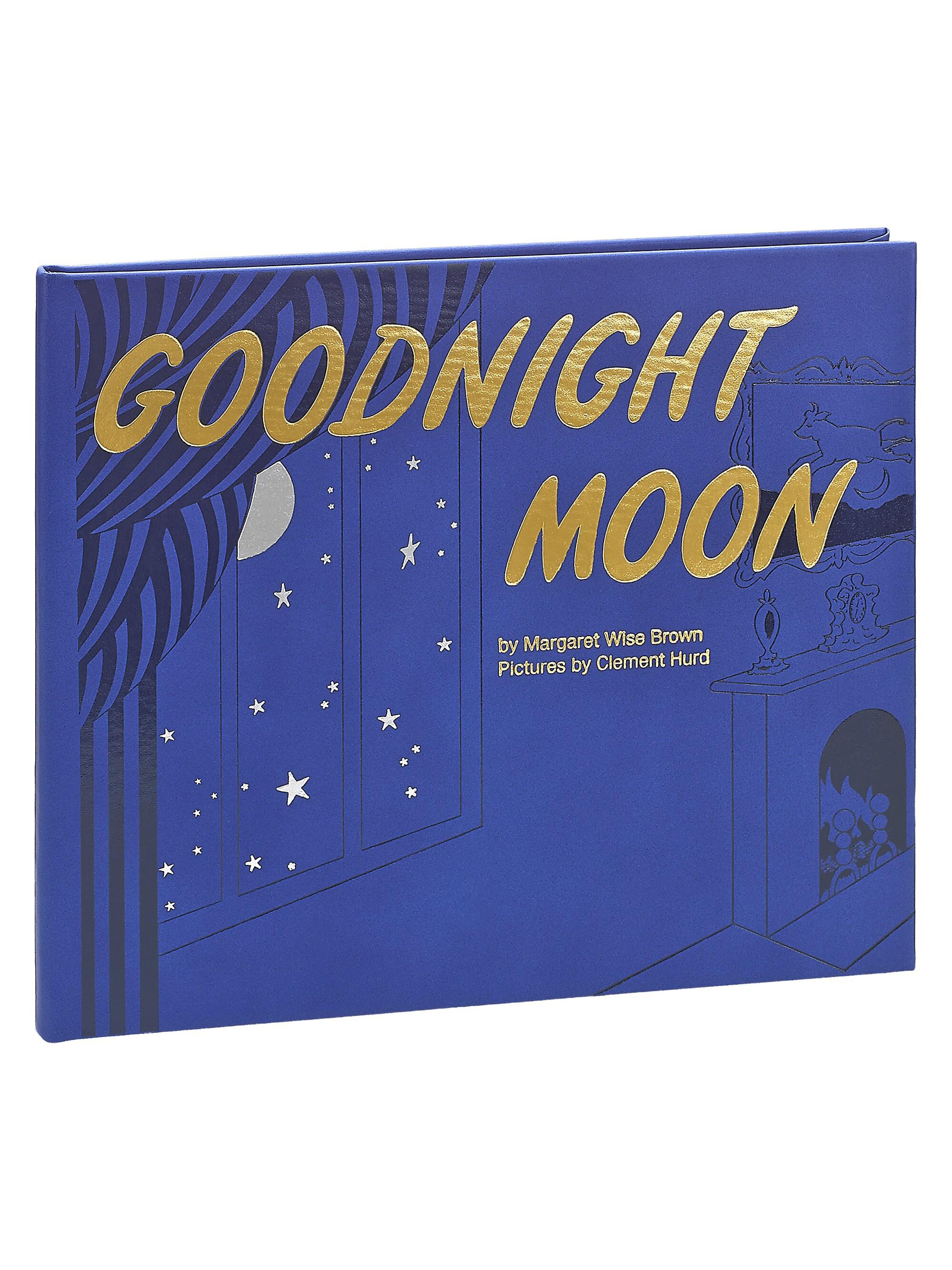 Graphic Image ''Goodnight Moon''Classic Children's Leather-Bound Book - Blue