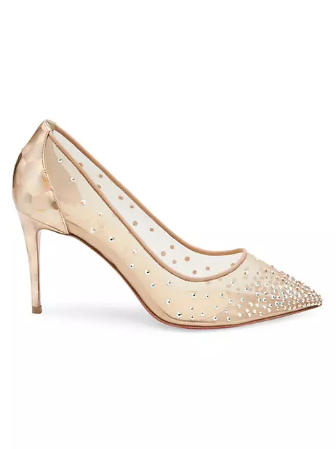 bridal shoes – Christian Louboutin Strass & Crystal shoes