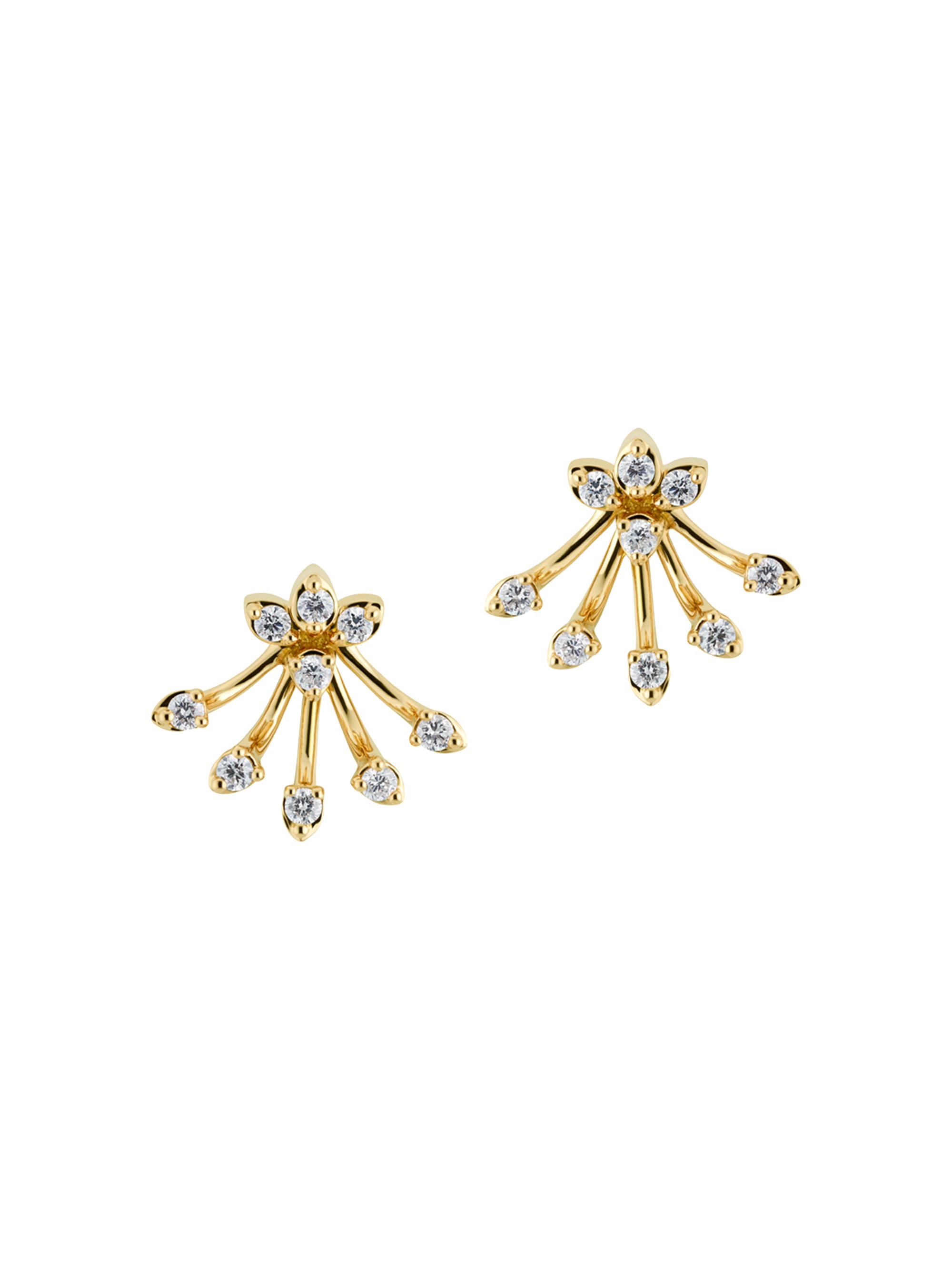 Hueb Women's Luminus 18K Yellow Gold & 0.2 TCW Diamond Drop Earrings - Yellow Gold