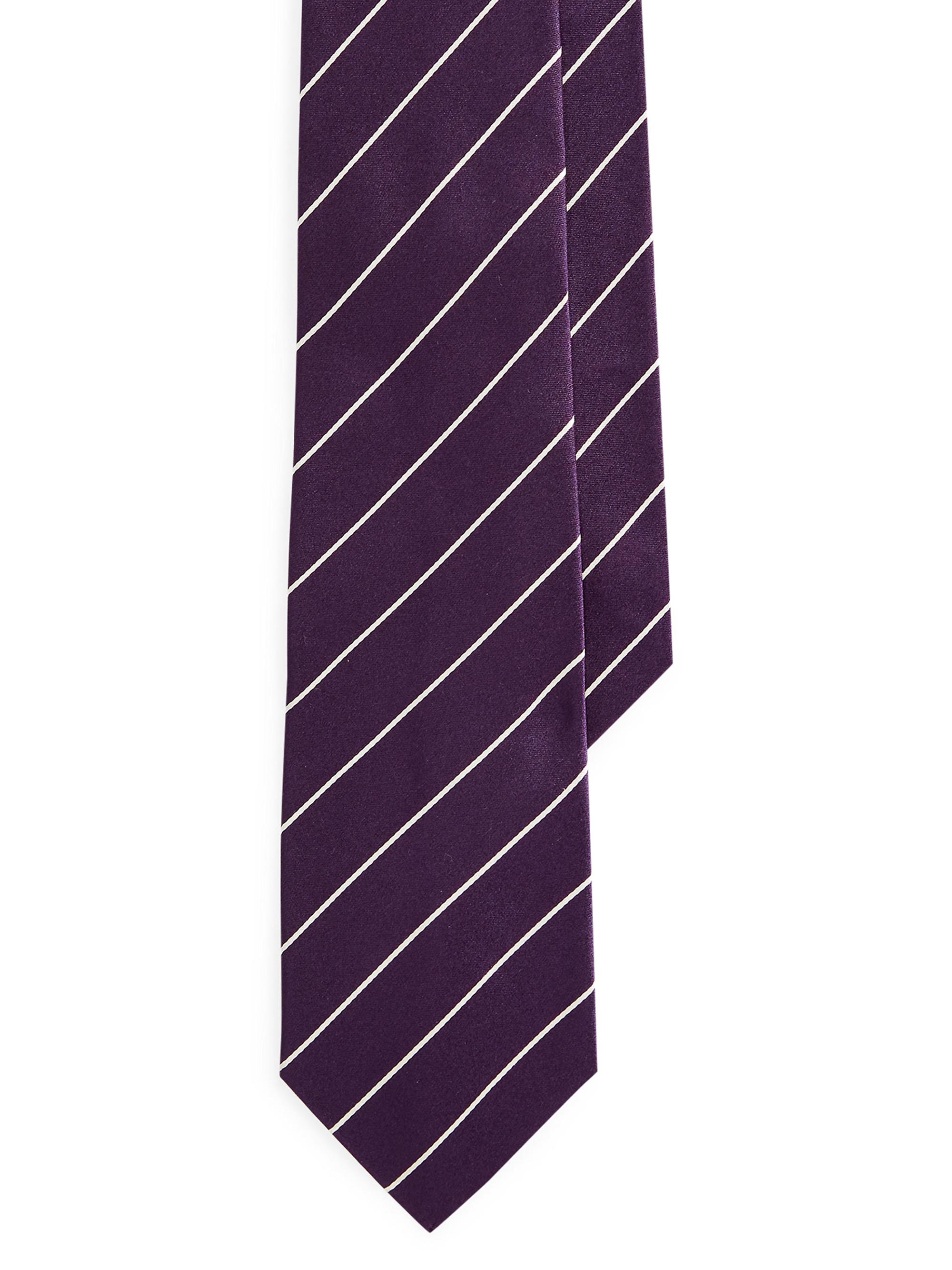 Ralph Lauren purple labelネイビー ストライプ ネクタイ Ralph Lauren purple labelネイビー ストライプ ネクタイ 楽天