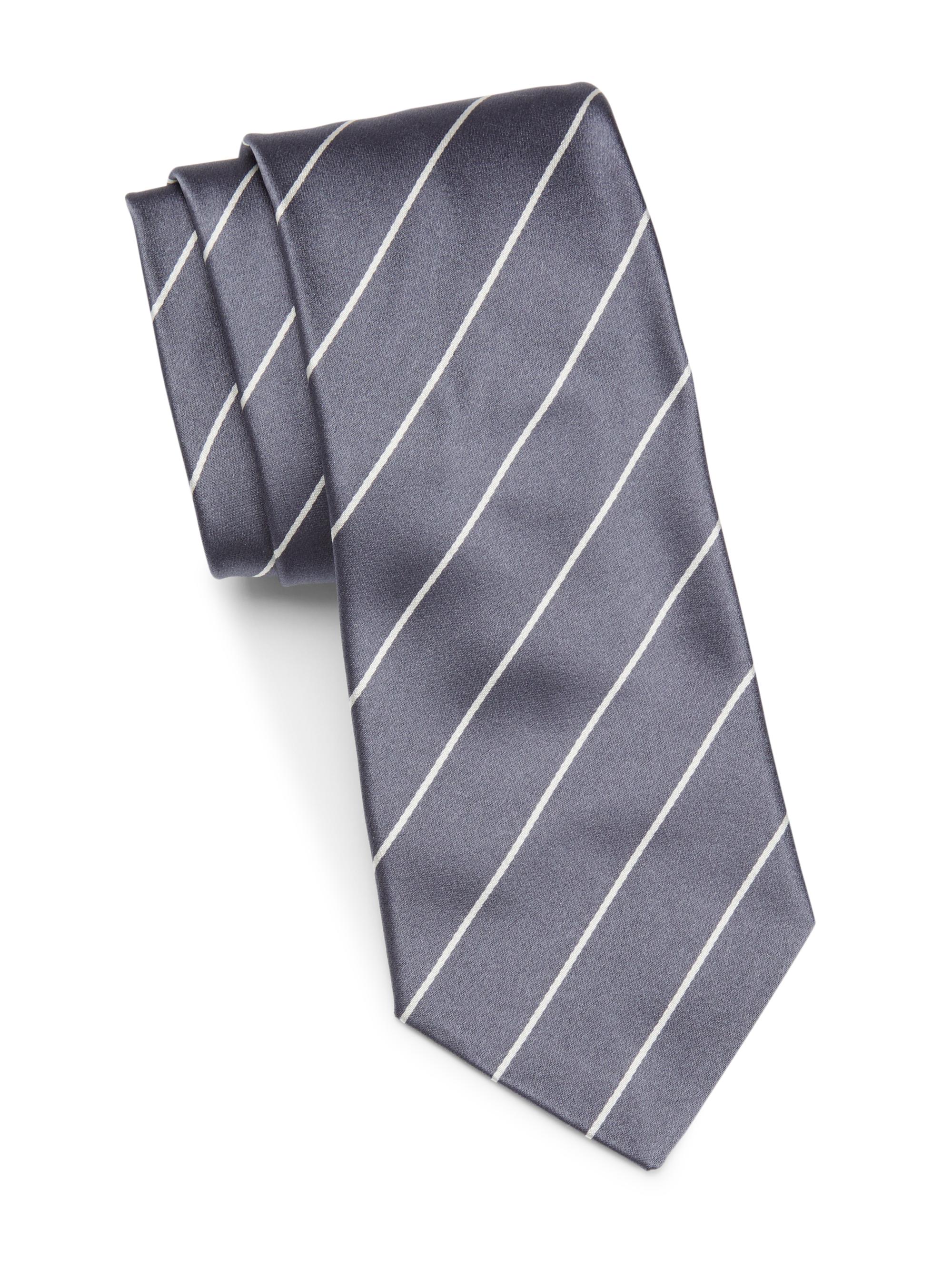Ralph Lauren Purple Label Bond Silk Tie | Saks Fifth Avenue