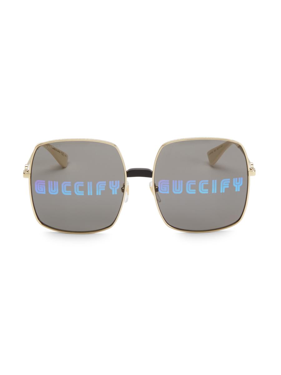 GUCCI グッチ サングラス GUCCIFY GUCCI（グッチ） サングラス GG0463S メンズ ダブルブリッジ ティア