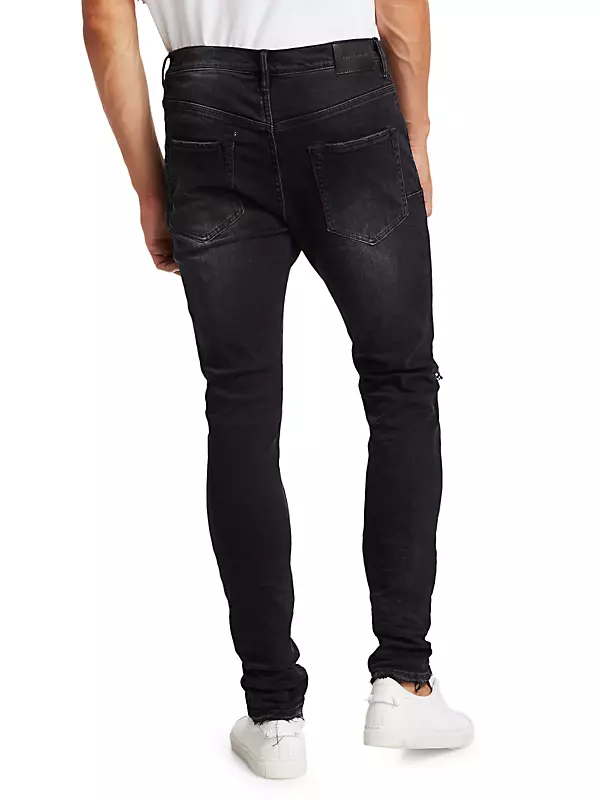 Shop Purple Brand P002 Repair Drop-Fit Skinny Jeans | Saks Fifth Avenue