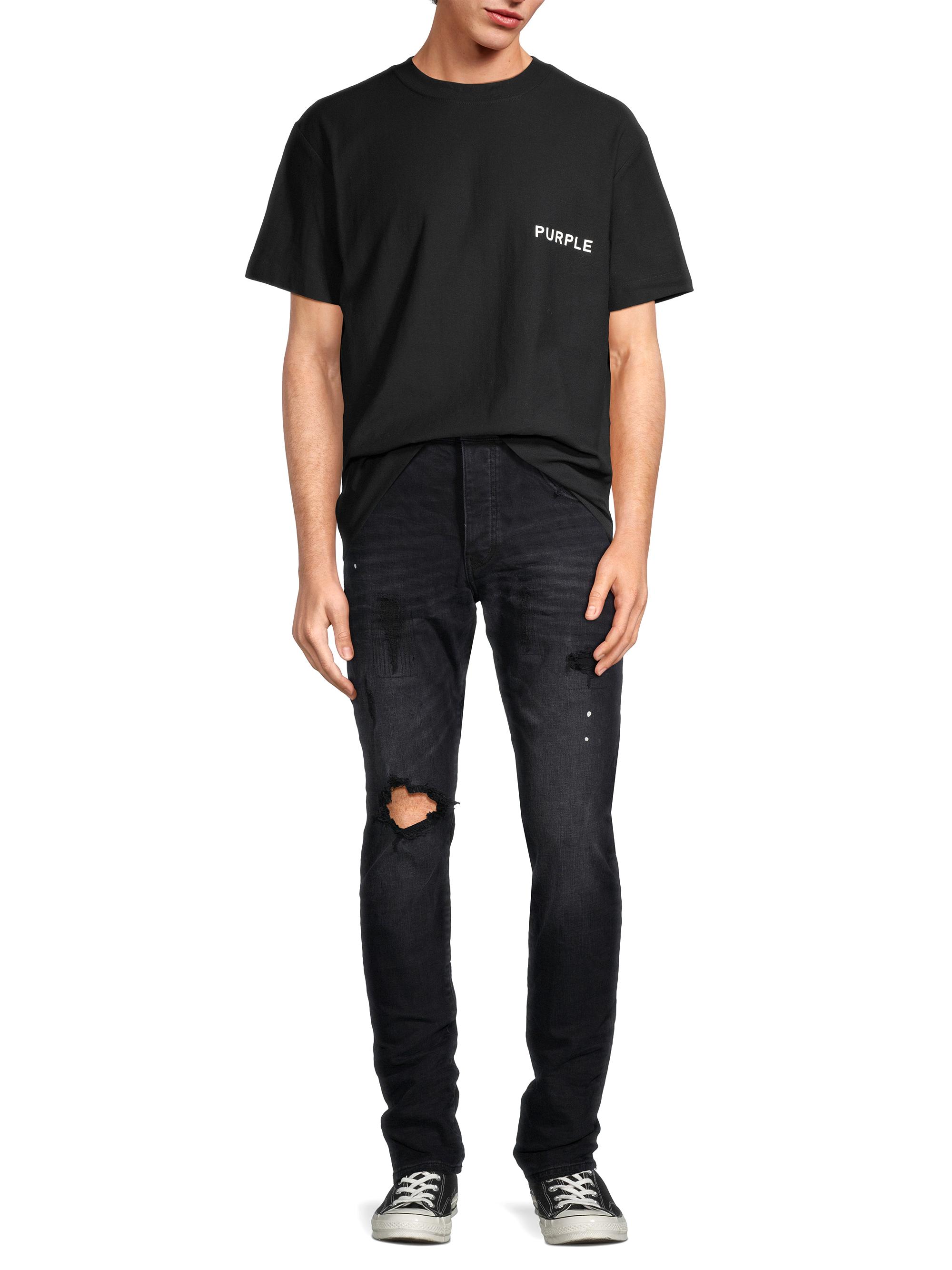 Purple Brand P002 Over Spray Slim-Fit Jeans | Saks Fifth Avenue